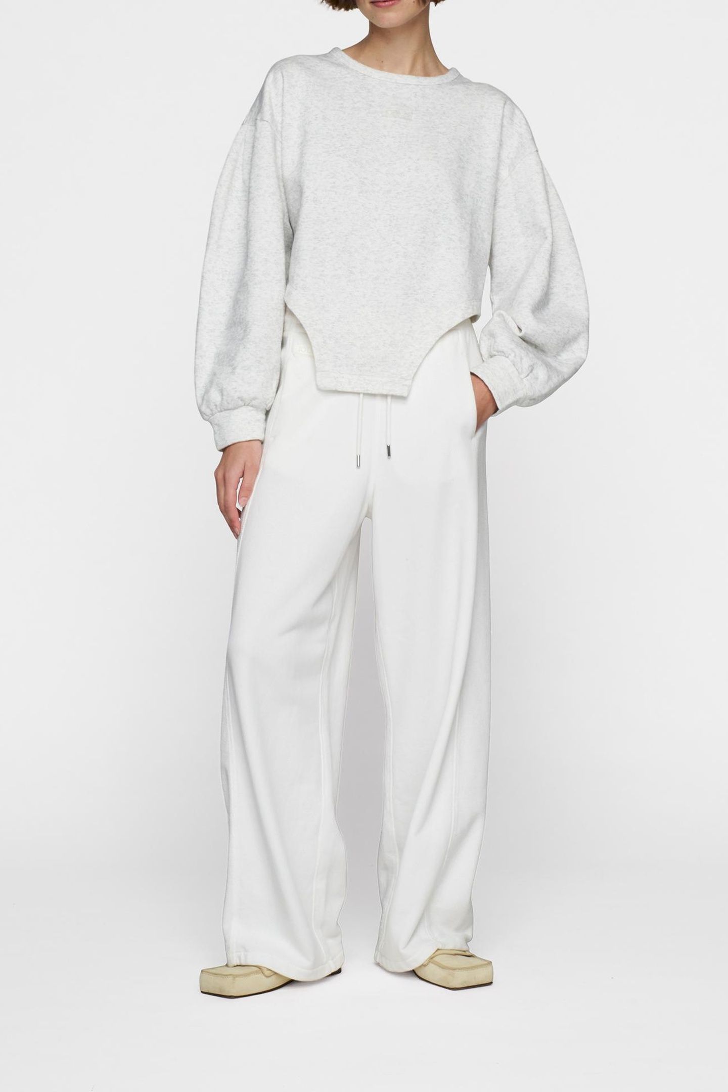 IGONE SWEATER WHITE MELEE 2