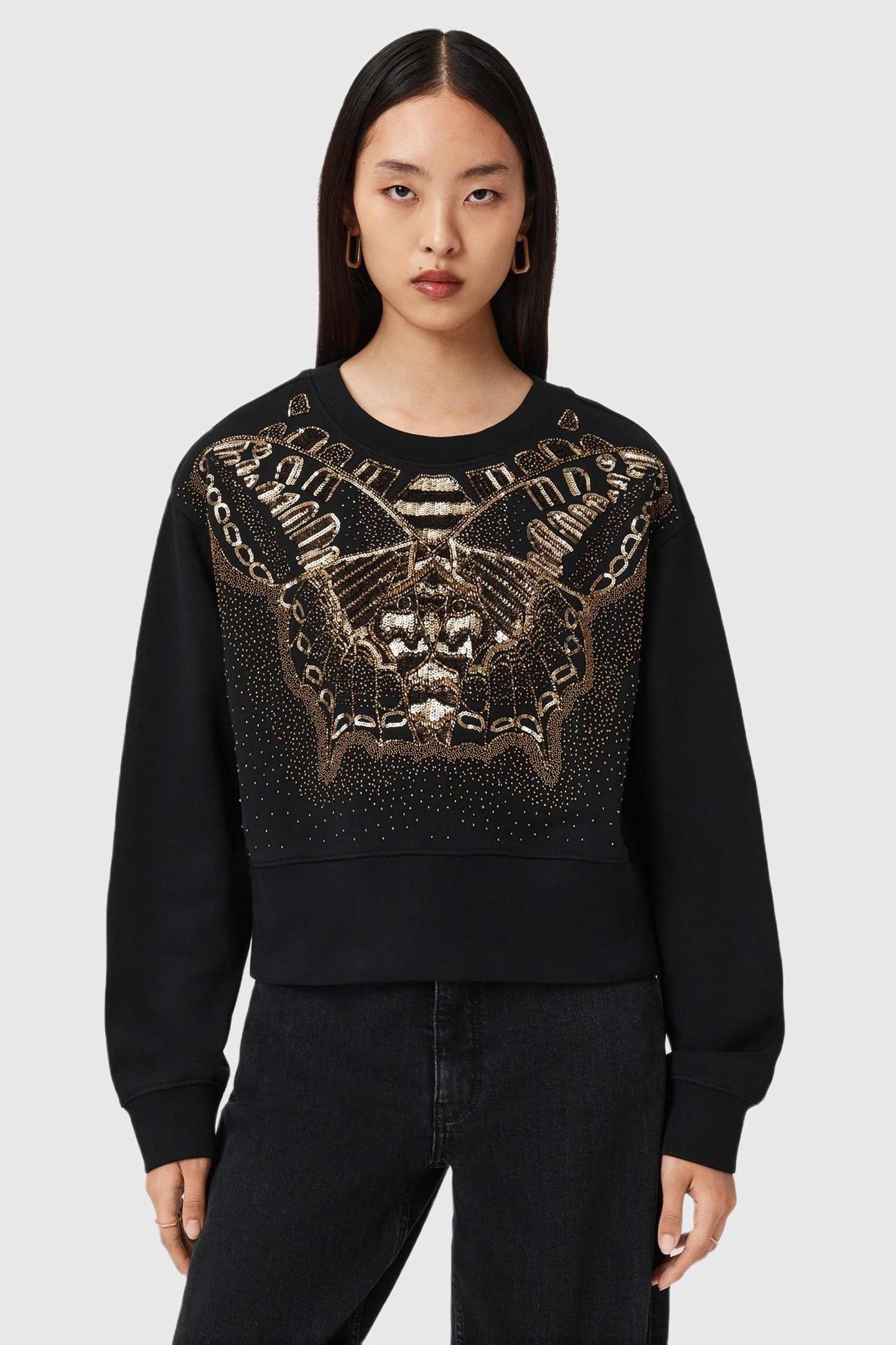 GLIDE SEPARO SWEAT BLACK/GOLD 2