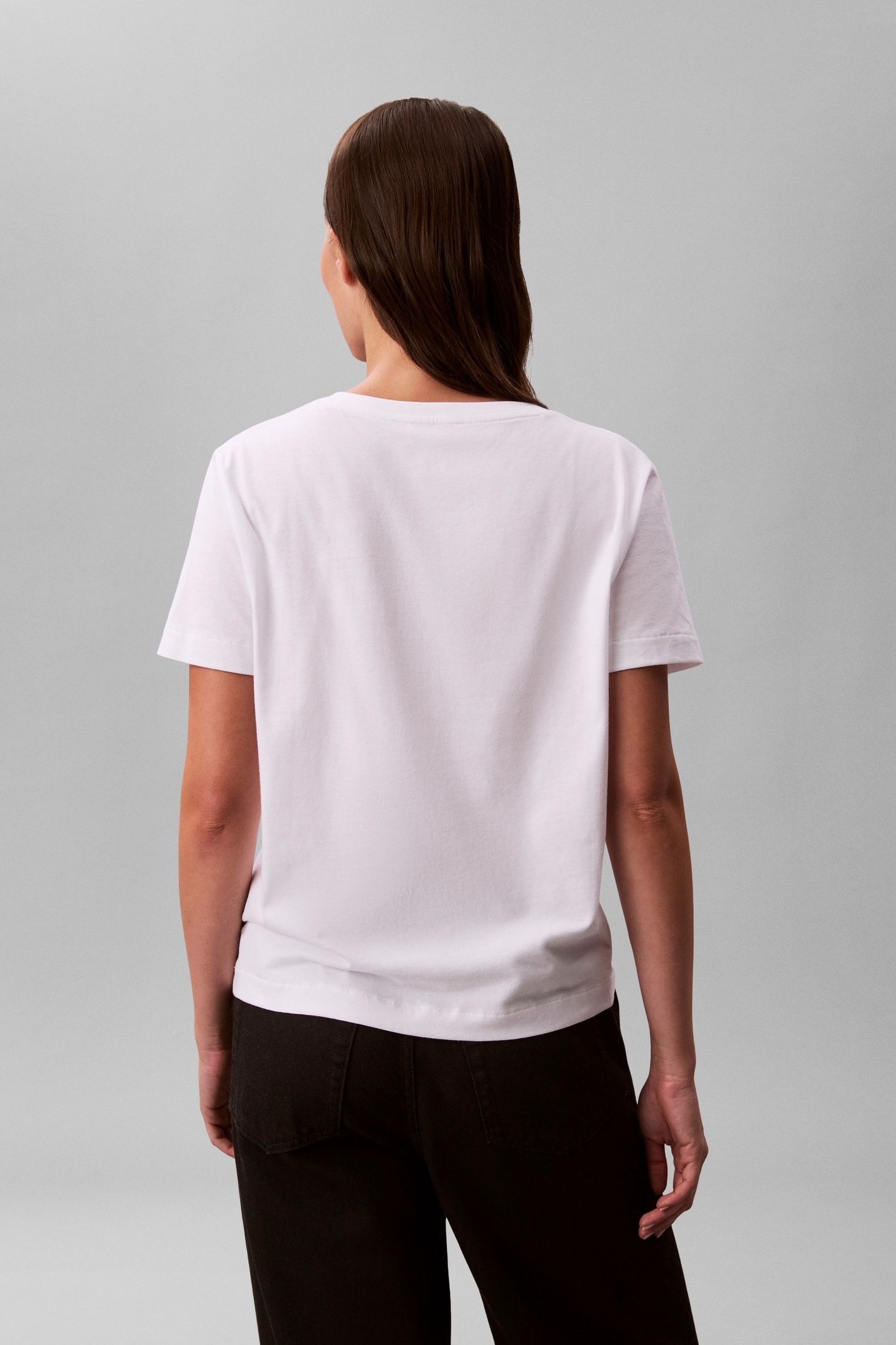 LOGO V-NECK 2-PACK TEE ADRENALINE RUSH/BRILLIANT WHITE 2