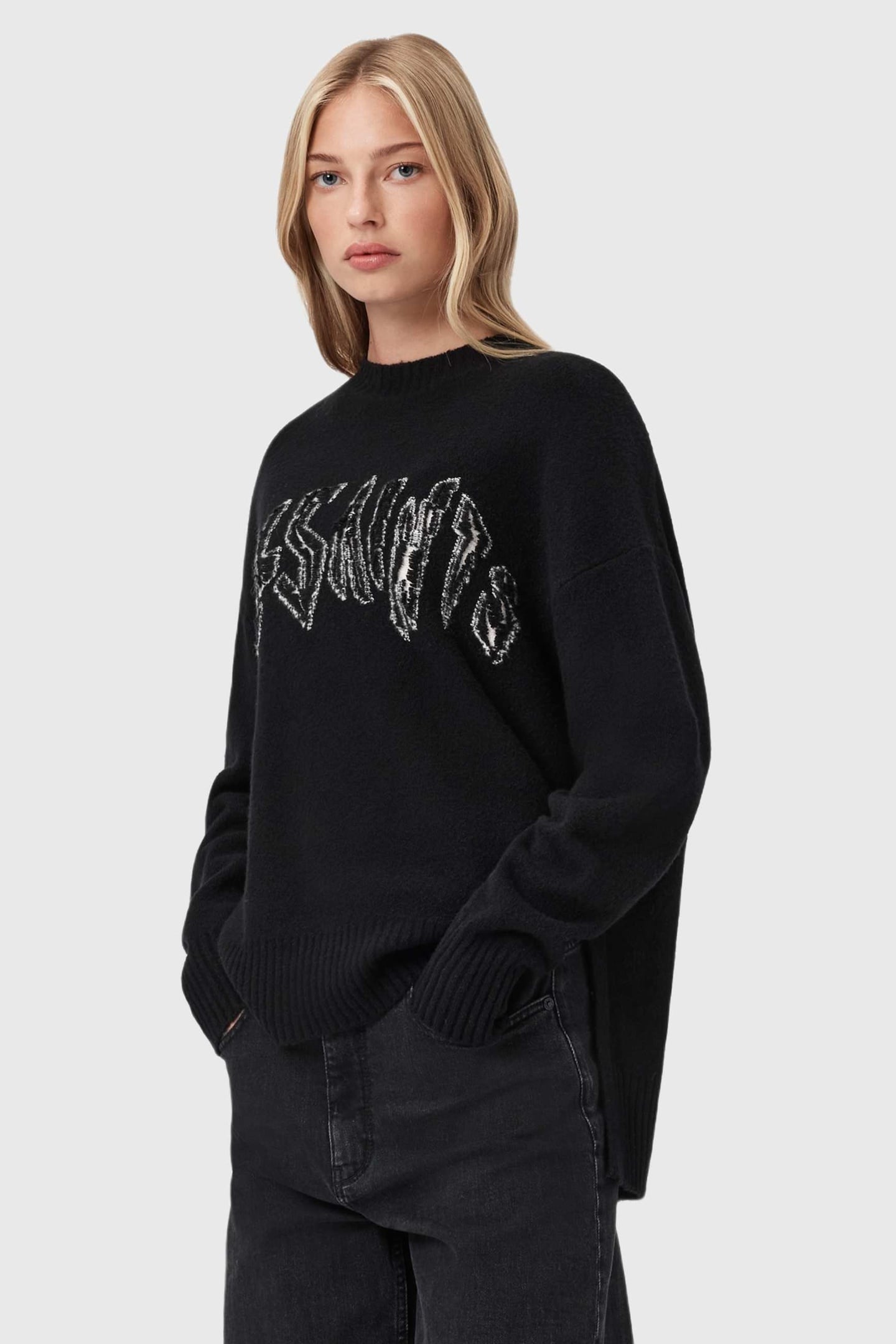 ZINC JUMPER BLACK/CHALK WHITE 6