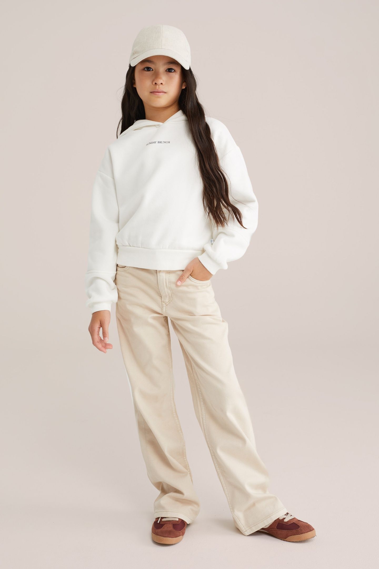 5-POCKET HIGH RISE BEIGE 2