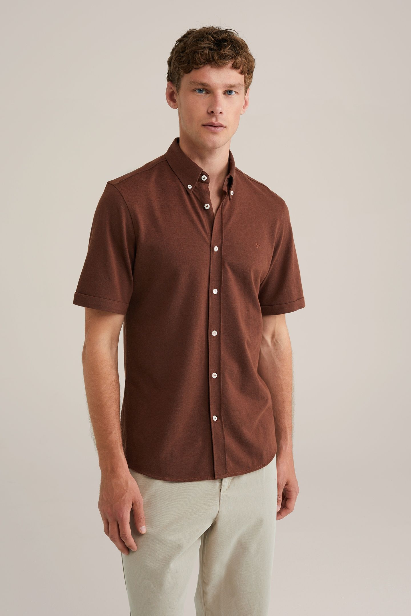 SHIRT BROWN 1