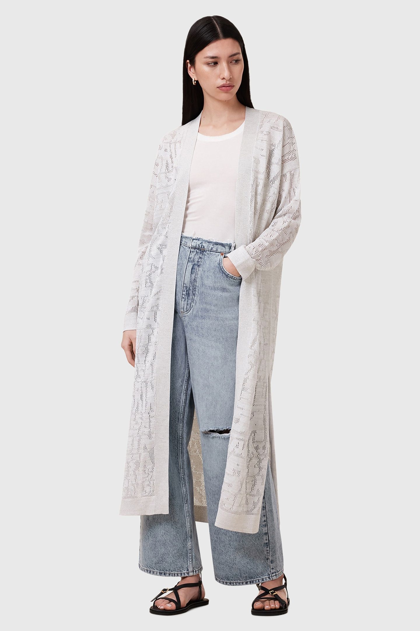 KAITO CARDIGAN CHALK WHITE 1