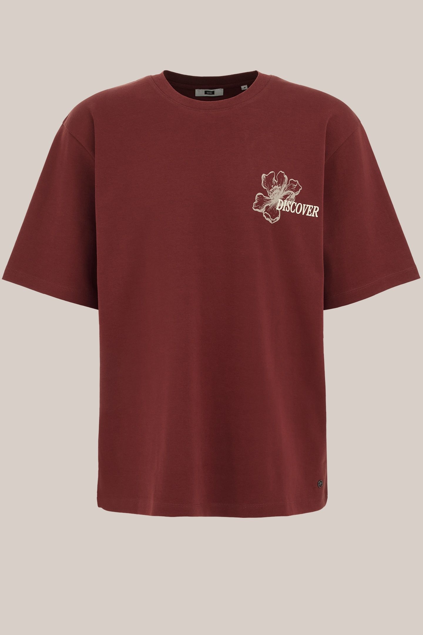 T-SHIRT RUST BROWN 4