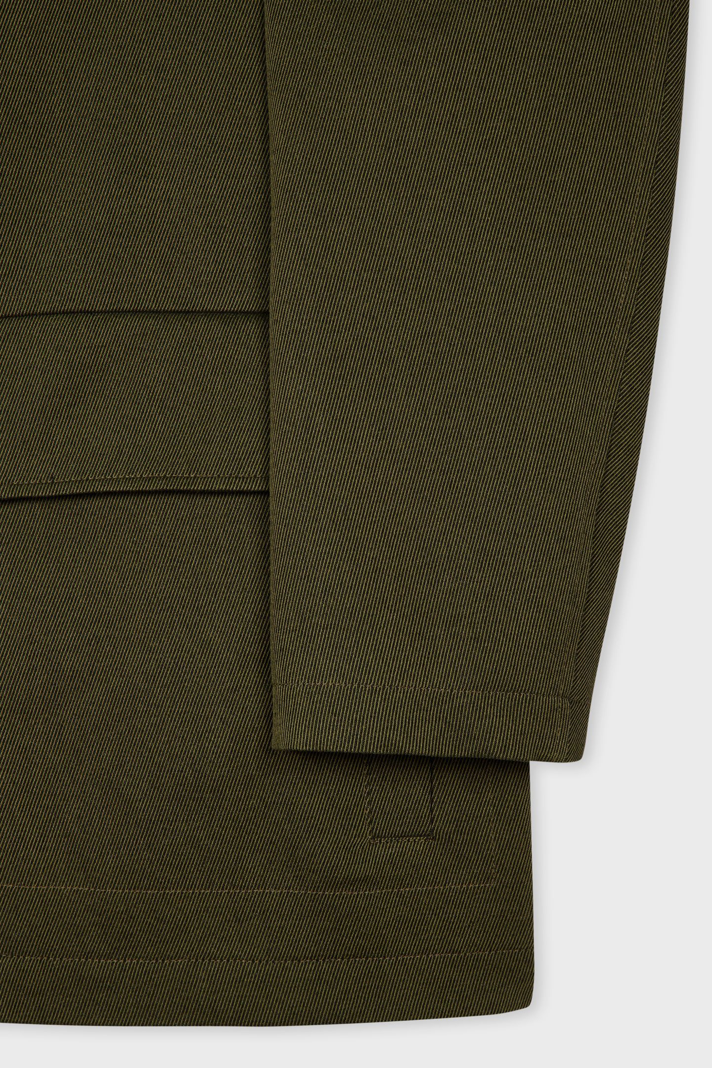 REGULAR FIT JACKET MILITARY GREEN 9