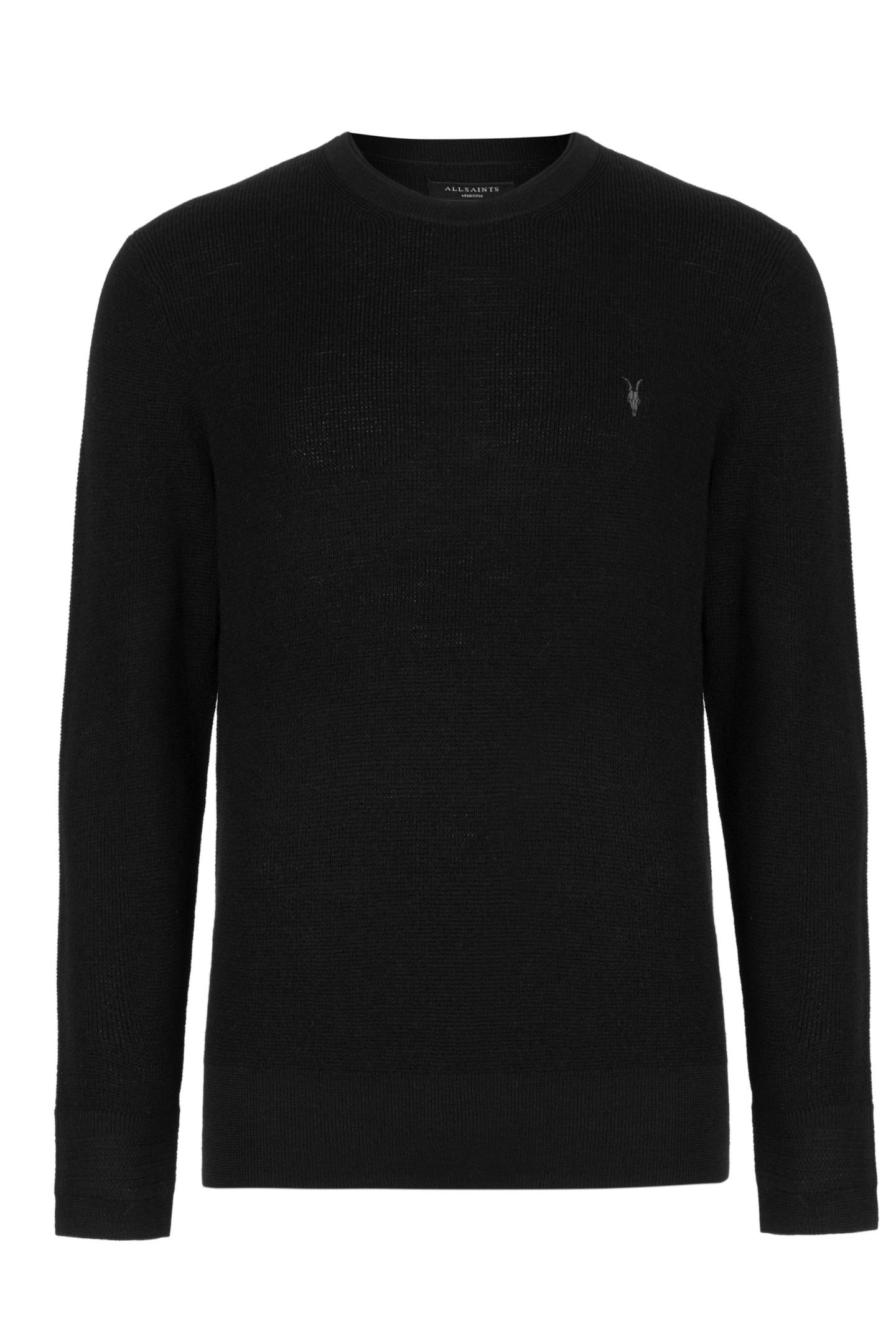 IVAR MERINO CREW BLACK 4