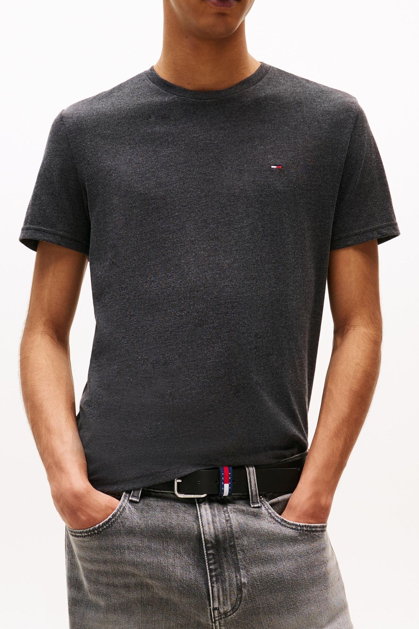 HEATHERED XSLIM JASPER SHIRT BLACK 3