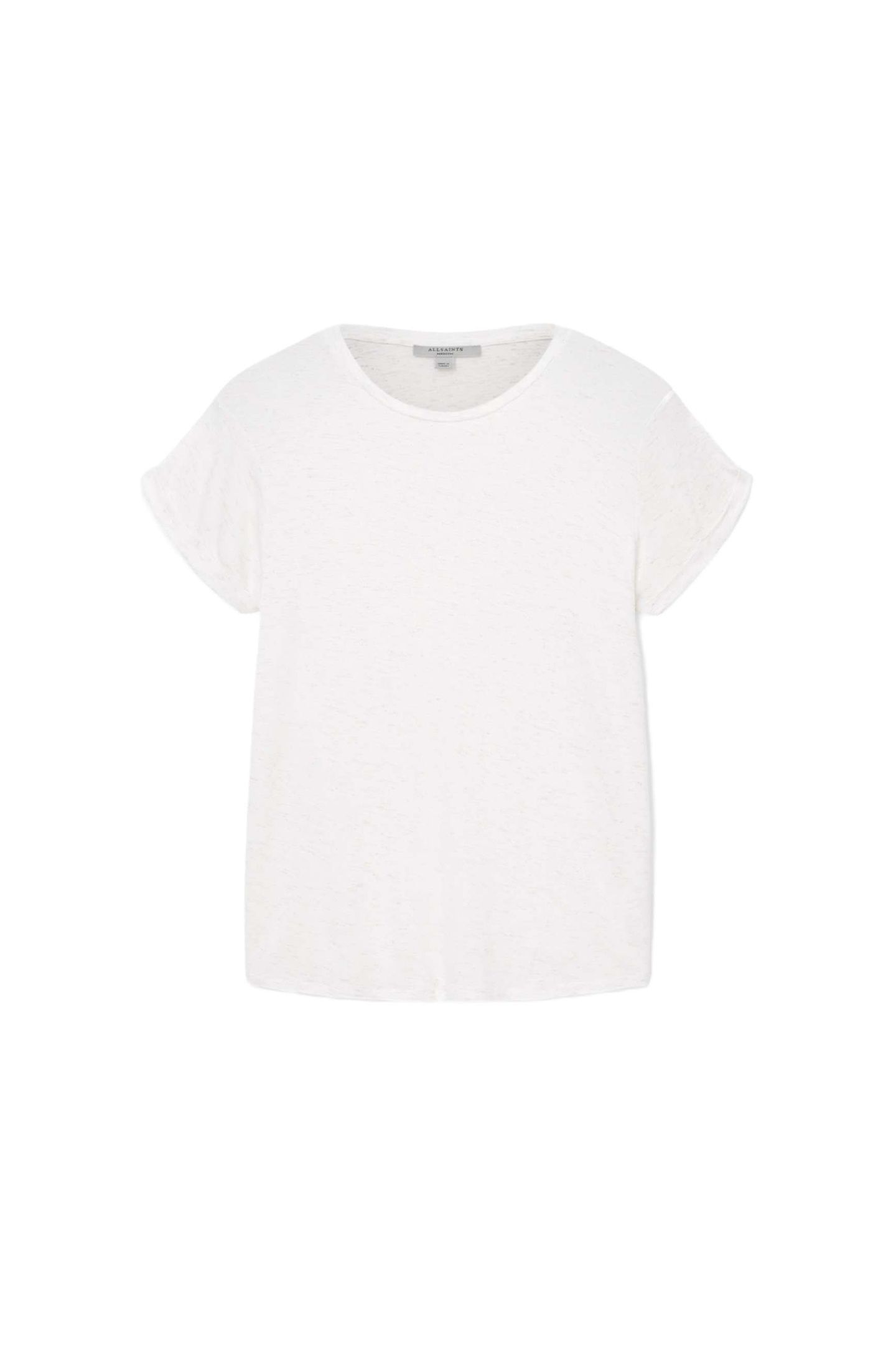 ANNA SHIMMER TEE STONE WHITE 6