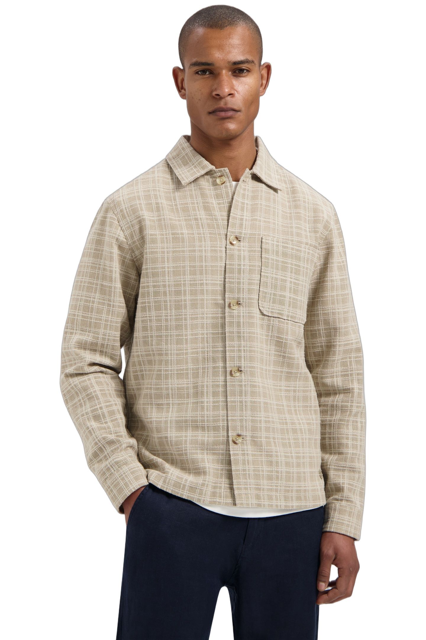 DS-LINO OVERSHIRT TIMBER WOLF 3