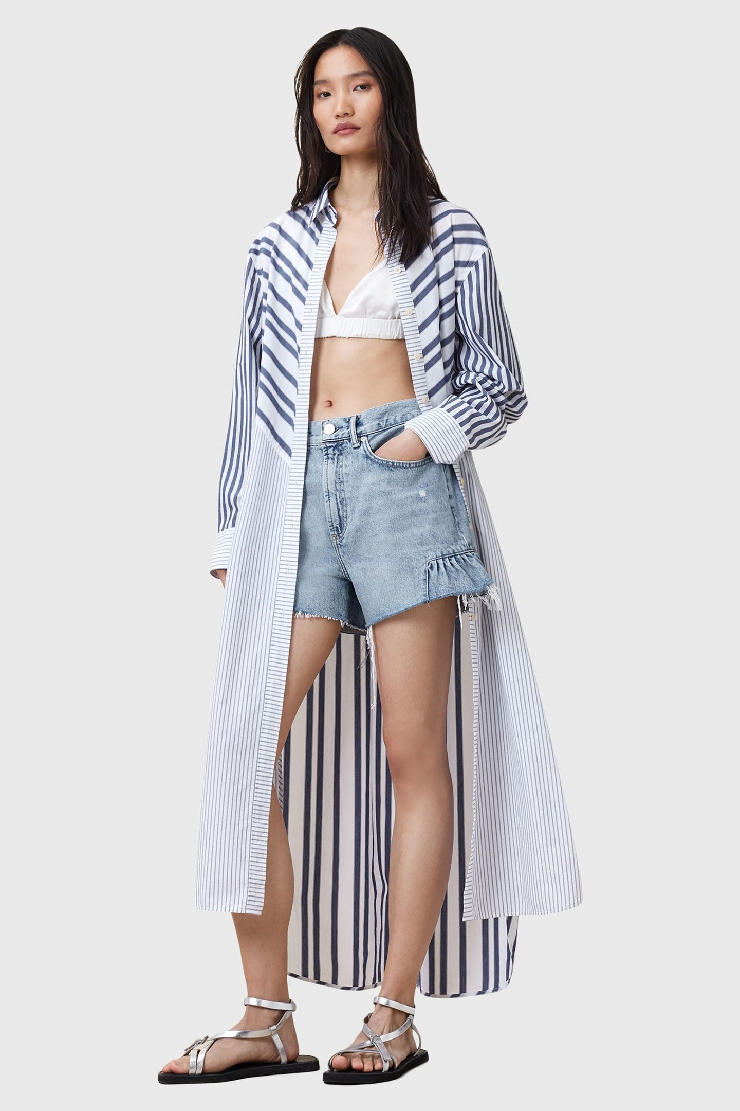 ELIANA DENIM SHORT LIGHT INDIGO 3