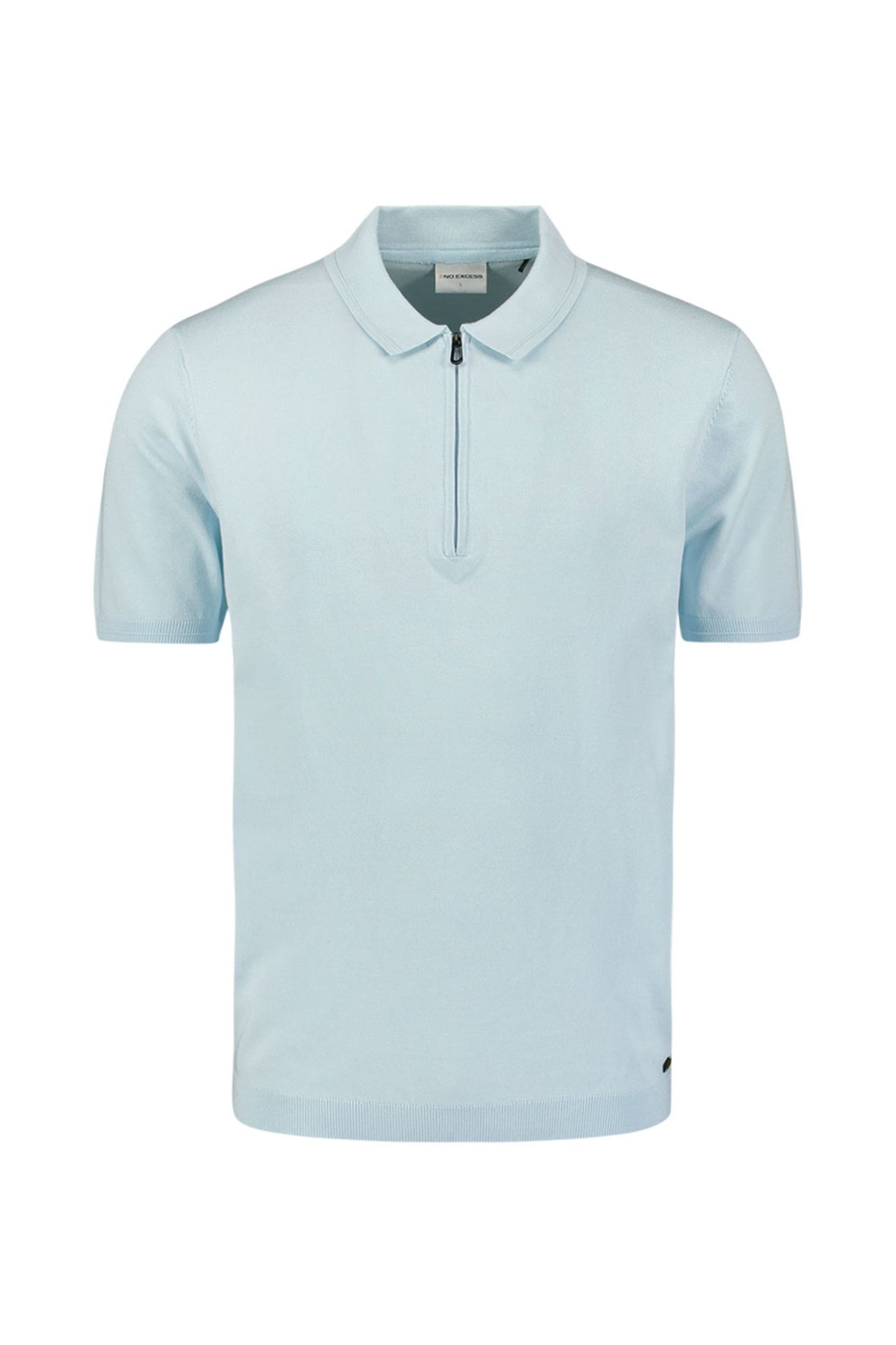 PULLOVER SHORT SLEEVE POLO ZIP SOLID ICE 5
