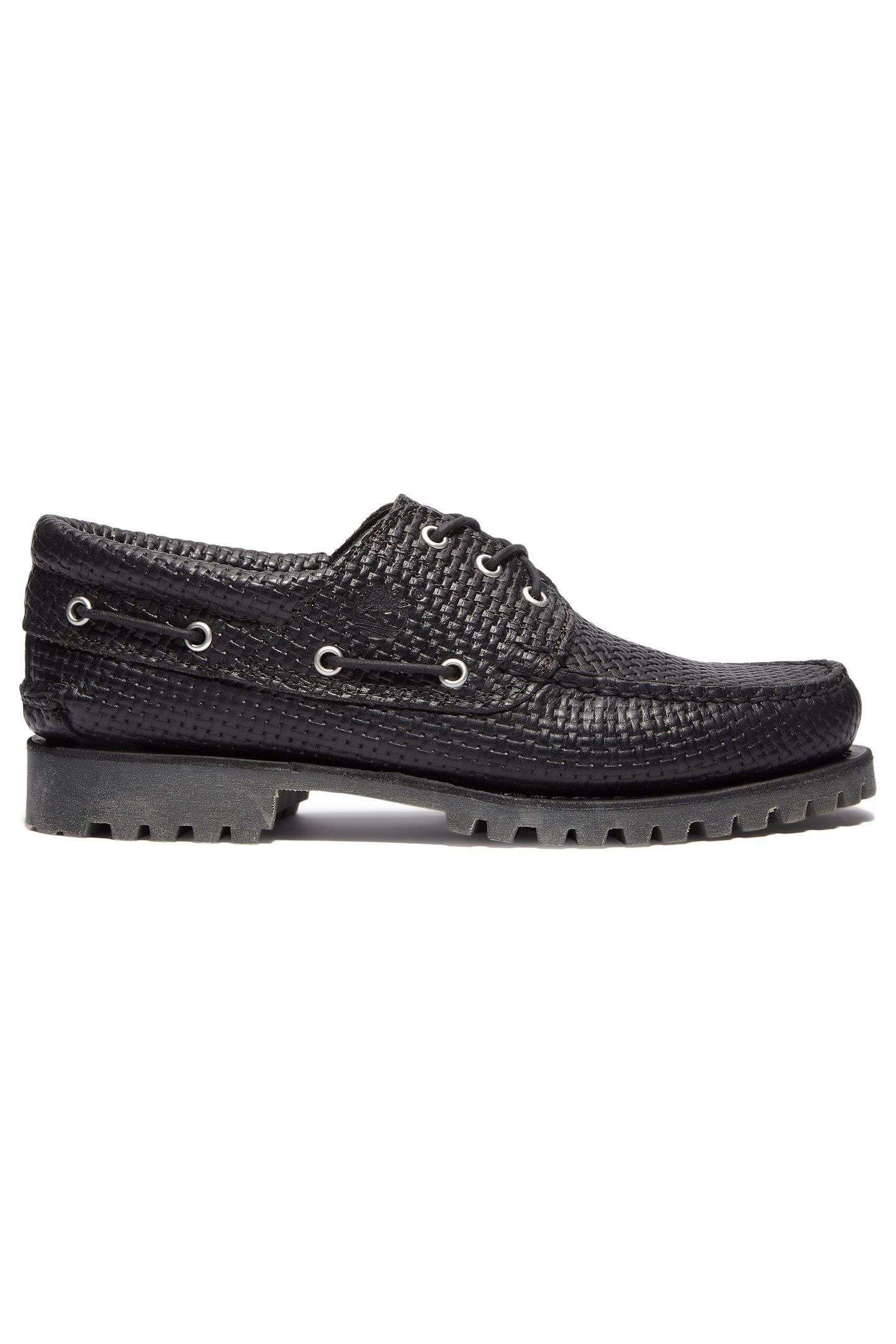 AUTHENTIC BOAT SHOE BLACK FULL GRAIN BROWN 1