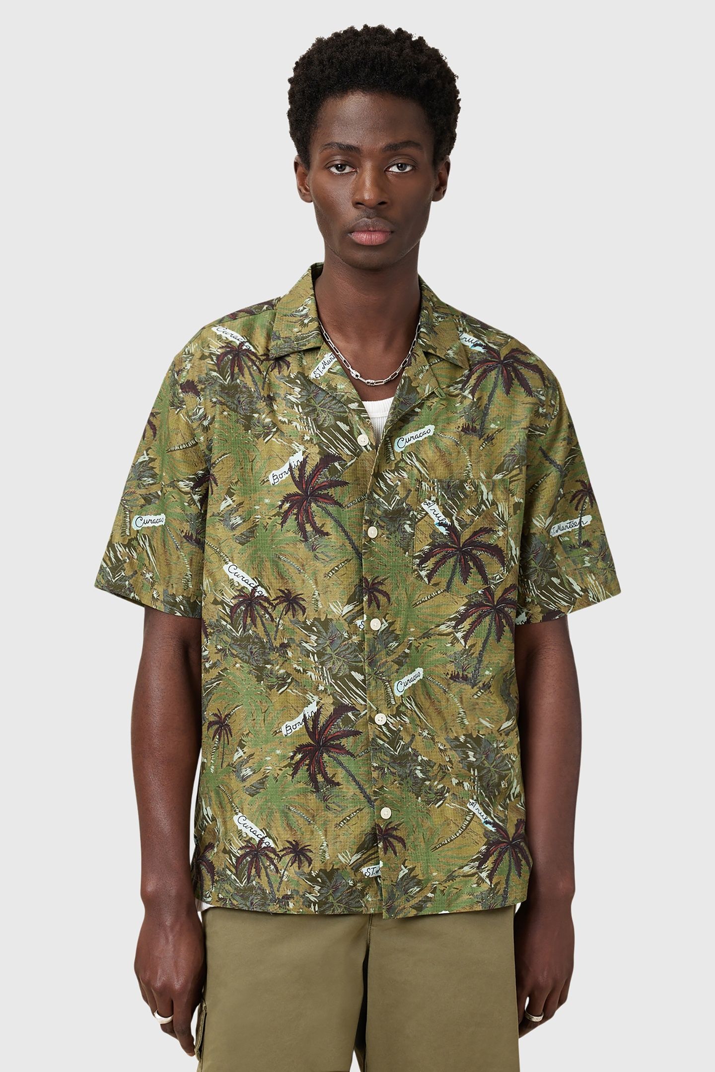LINER SS SHIRT BARREL BROWN 8