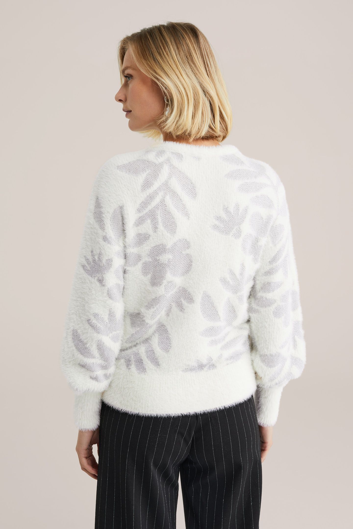 KNITTED PULLOVER OFF-WHITE 2