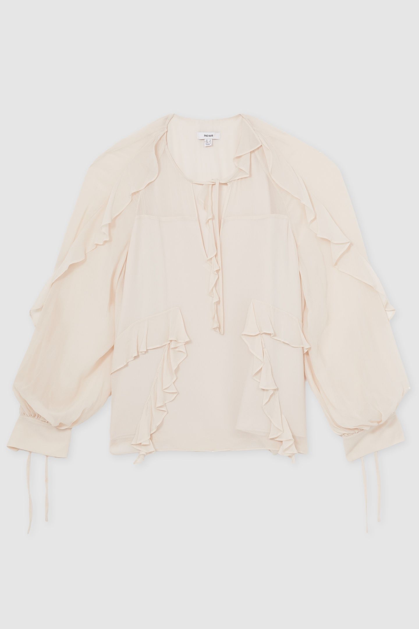 RUFFLE TOP PALE PINK 3