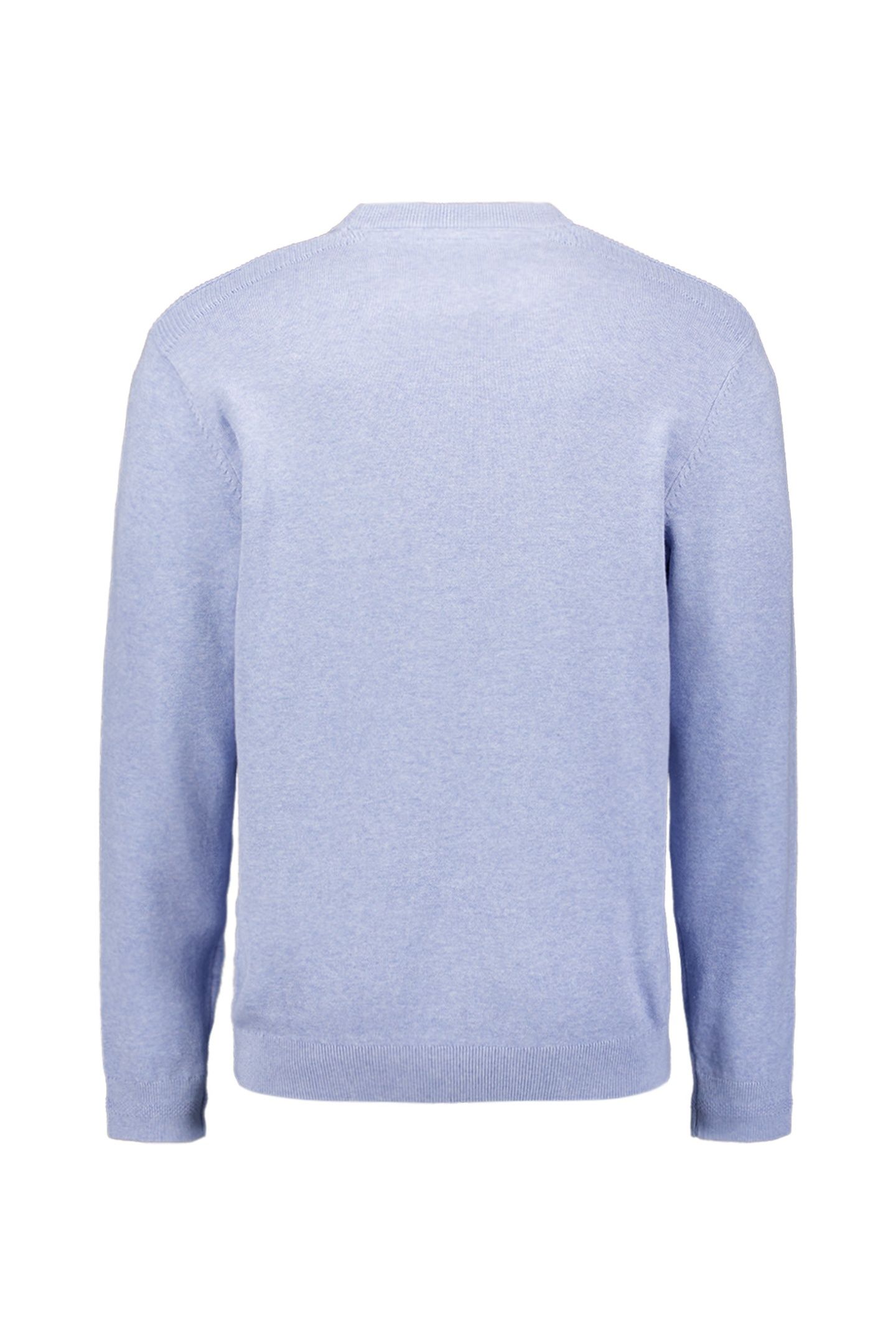 PULLOVER CREW NECK MELANGE BLUE 2