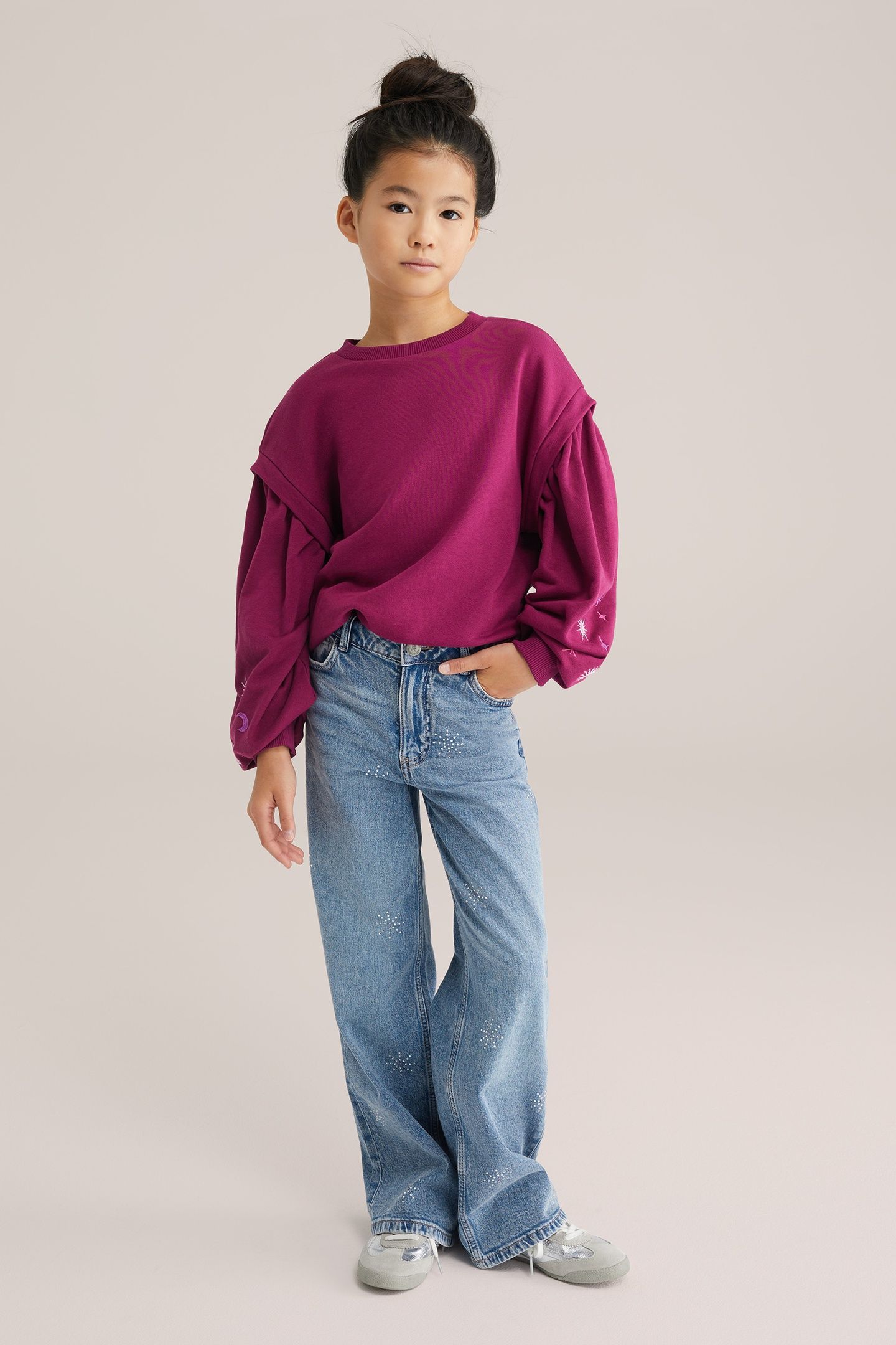 5-POCKET HIGH WAIST LIGHT BLUE 2