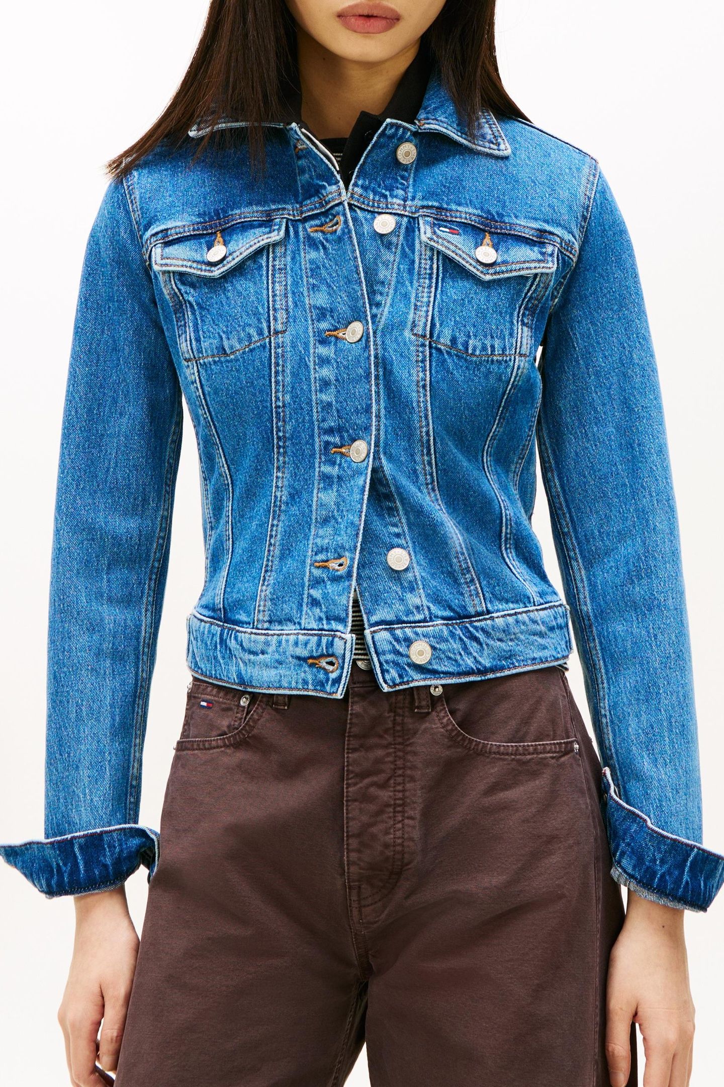 VIVIANNE SKIN JACKET DENIM MEDIUM 1