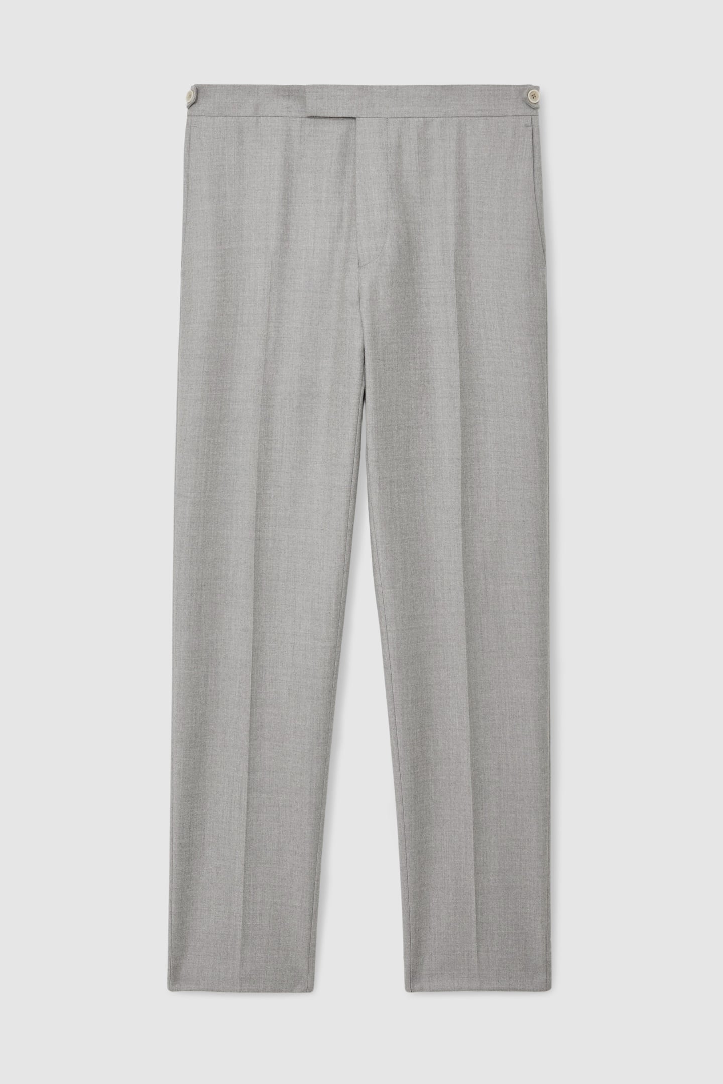 FLANNEL MIXER TROUSER SOFT GREY 4