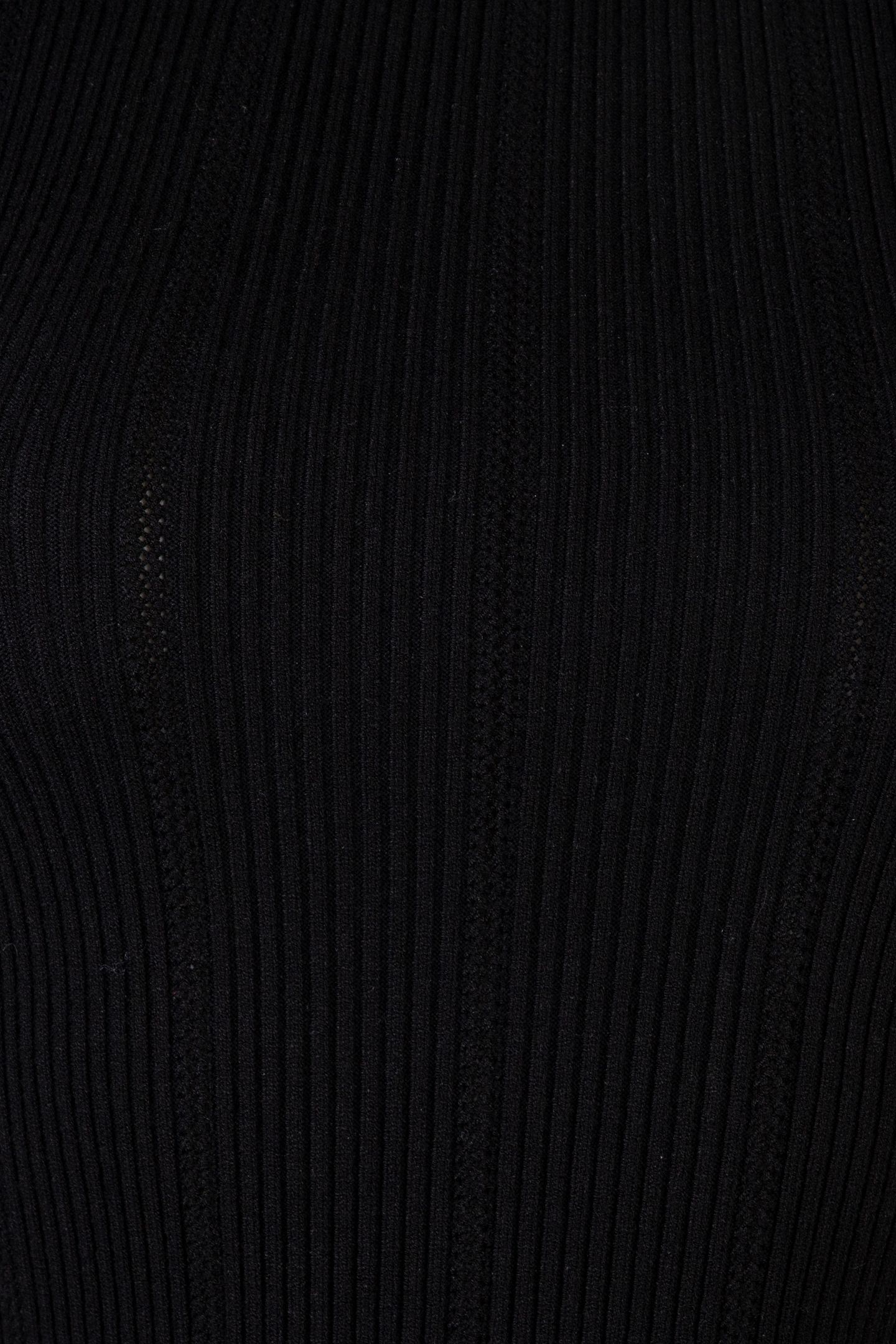 MARCIANO BY GUESS GRACE MOCK NECK SS SWEATER JET BLACK 4