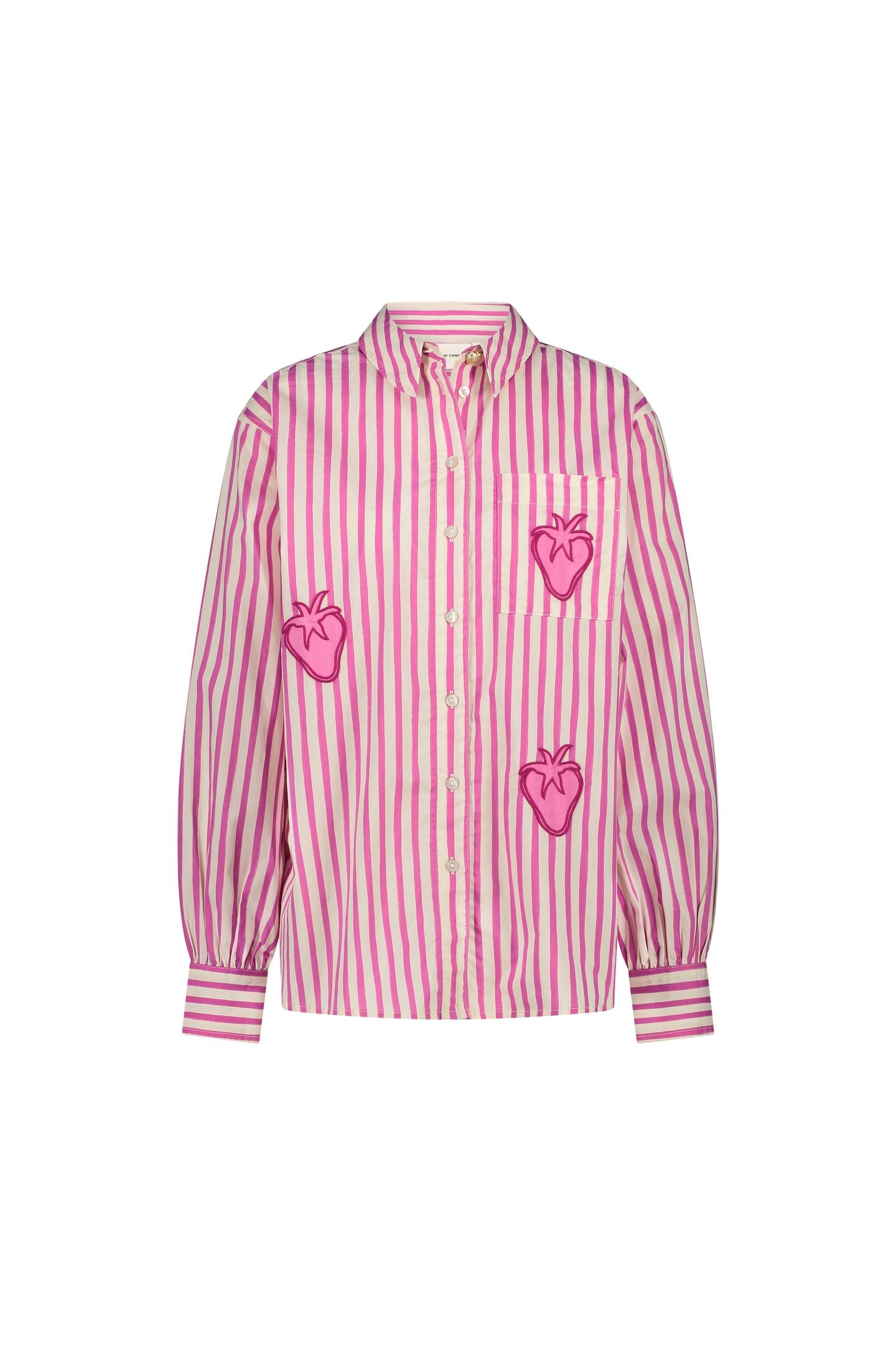 ALEX BLOUSE PINK DREAM/WARM WHITE 3