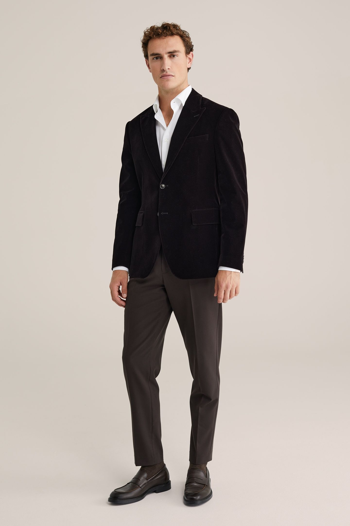 BLAZER DARK BROWN 3