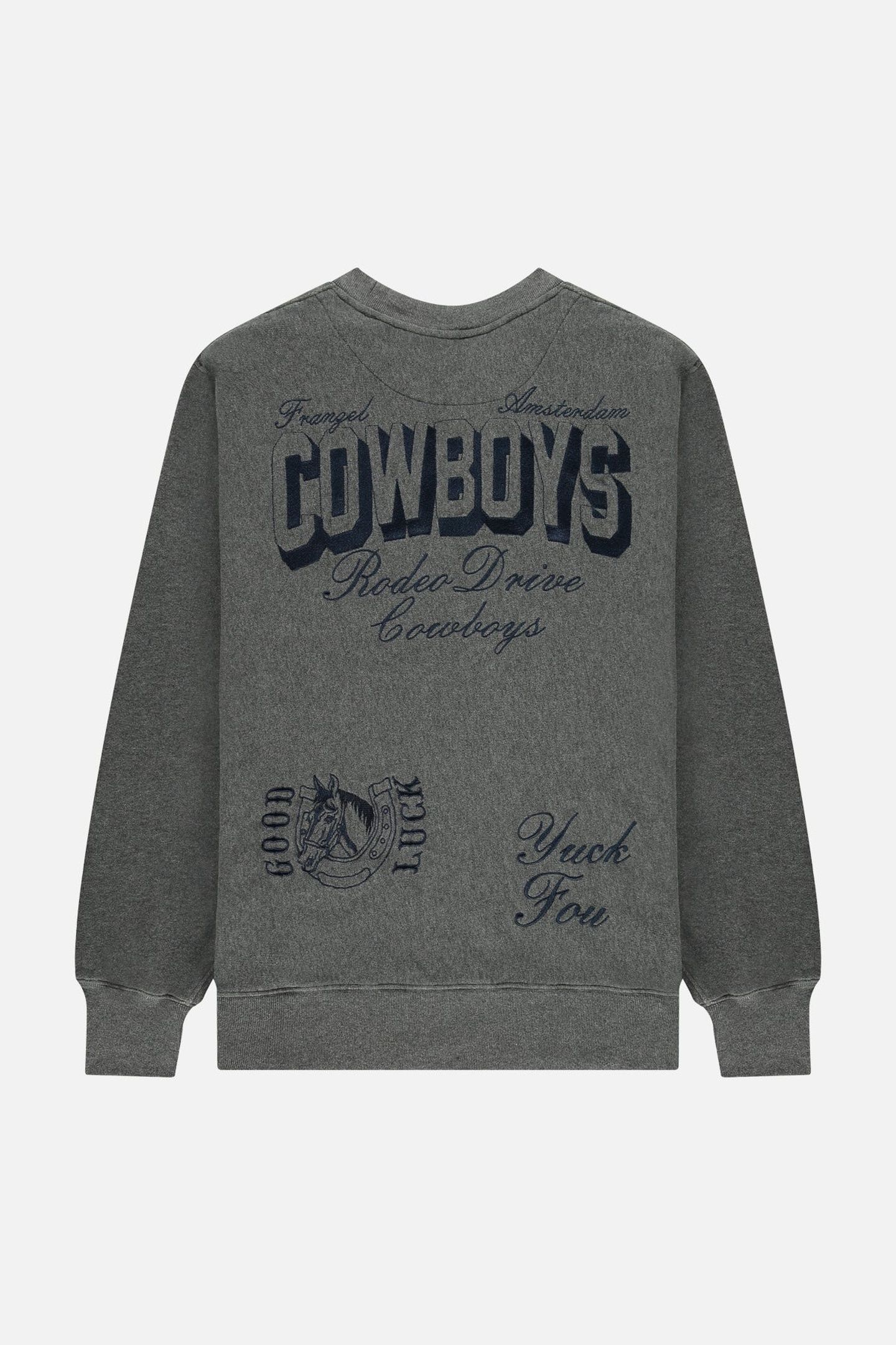 UNISEX LUCKY BASTARD GREY MELANGE 5