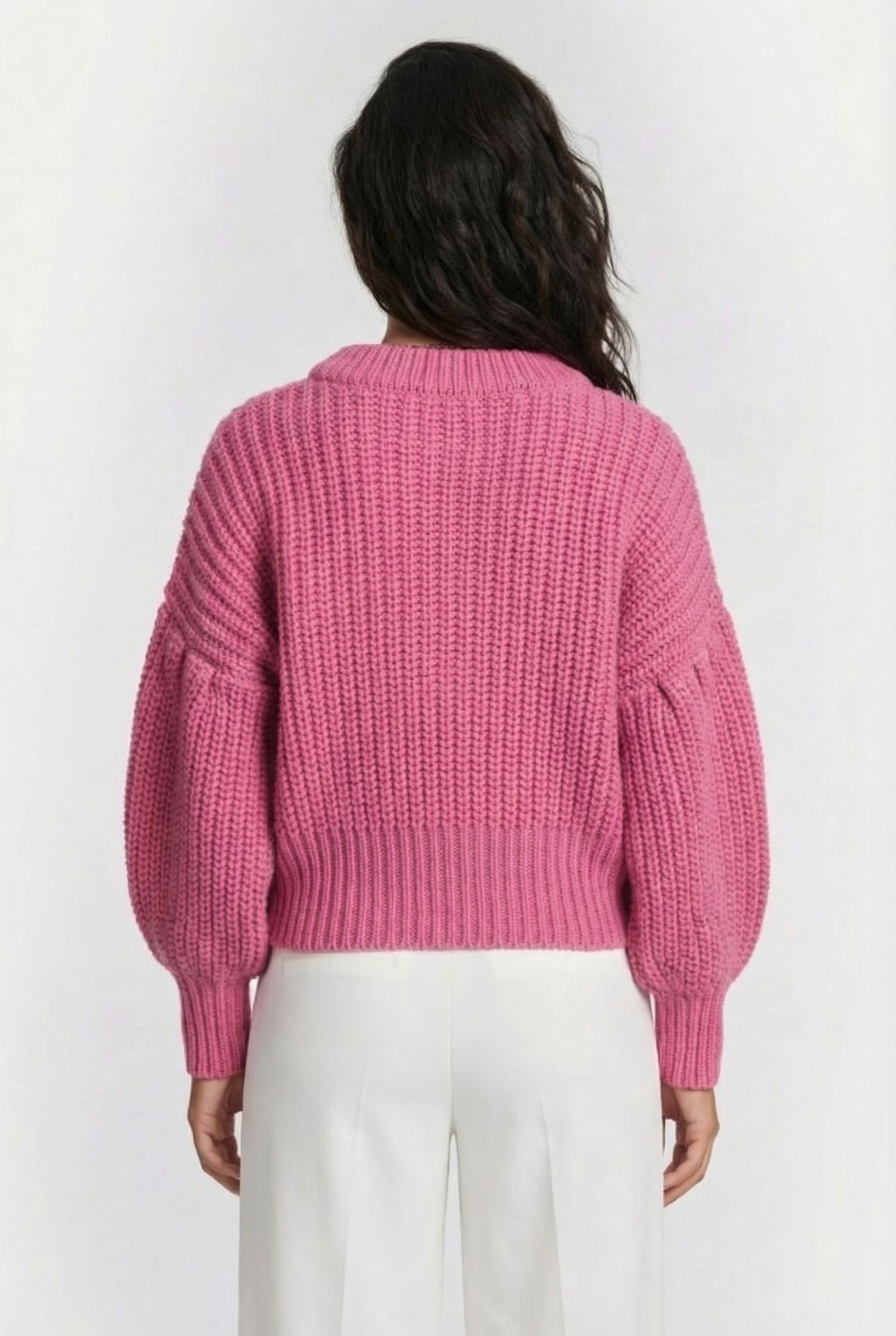 MICHELLE FLAT KNIT FANCY FUCHSIA 2