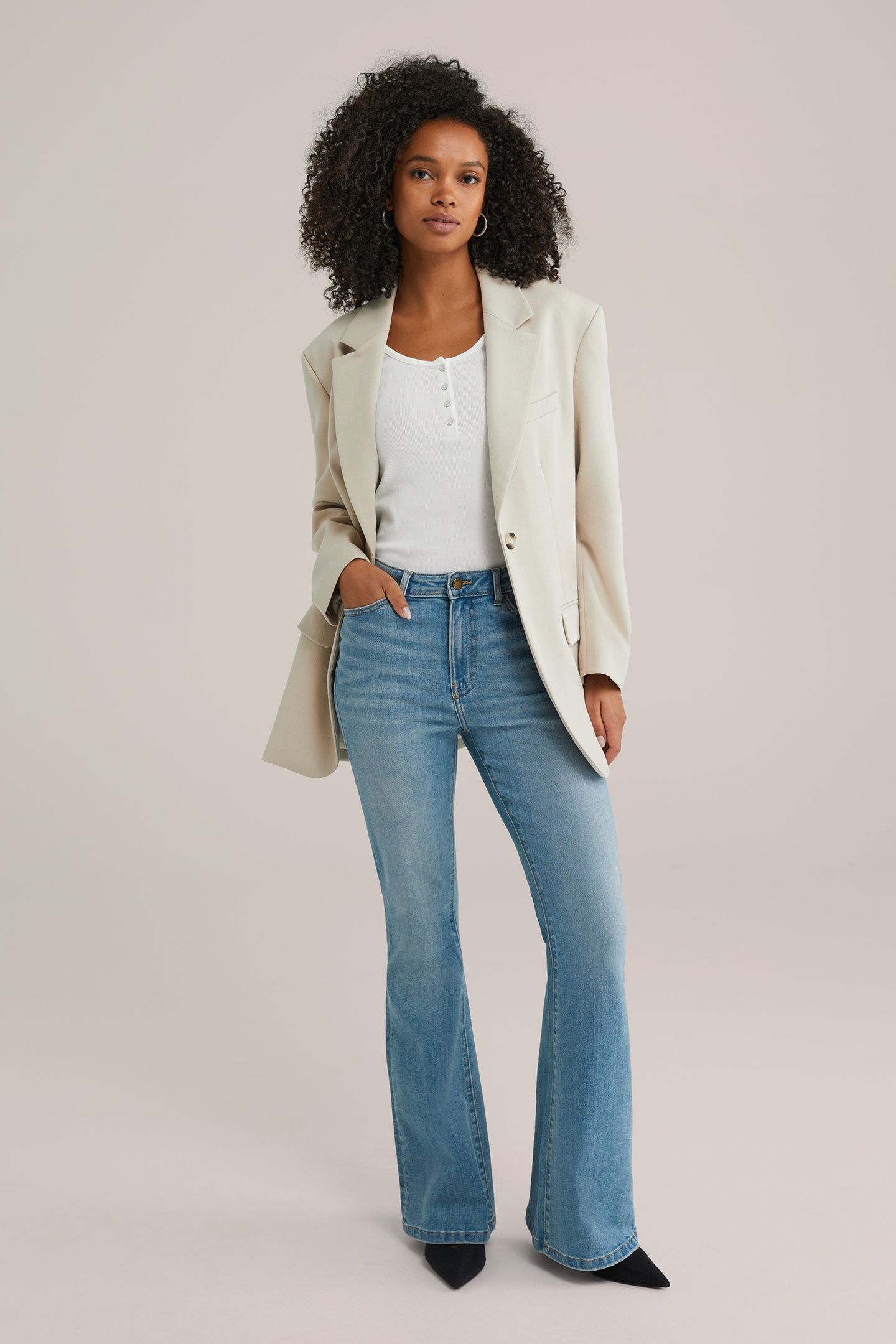5-POCKET HIGH RISE BLUE 3