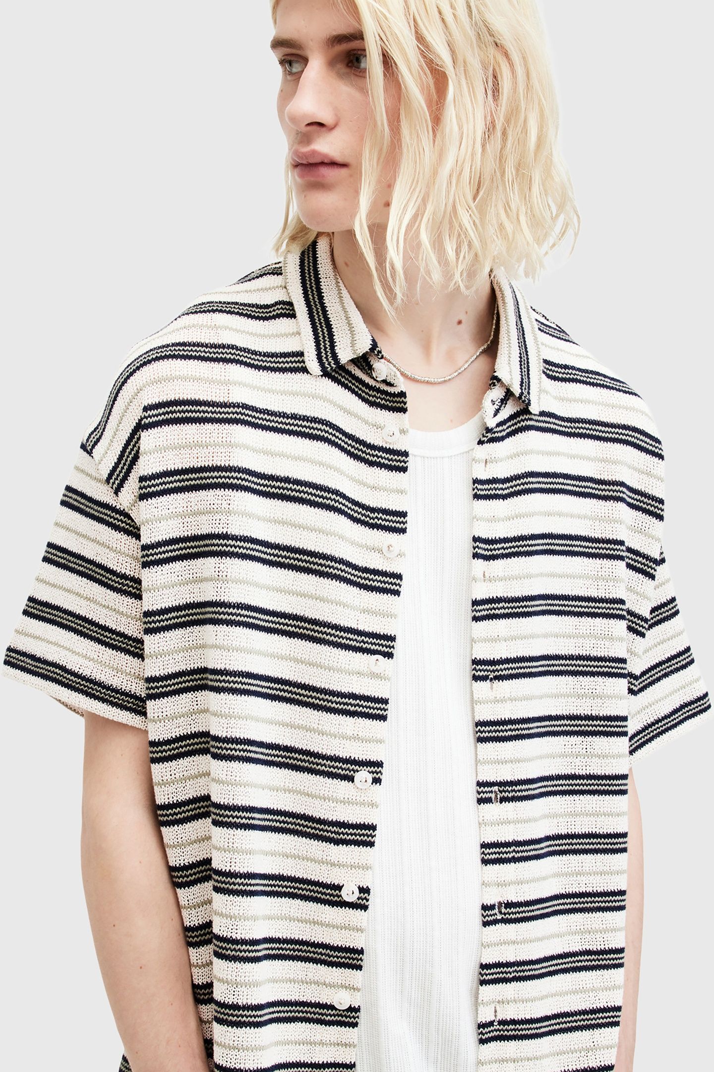 JACKSON SS SHIRT CHALK WHITE 3