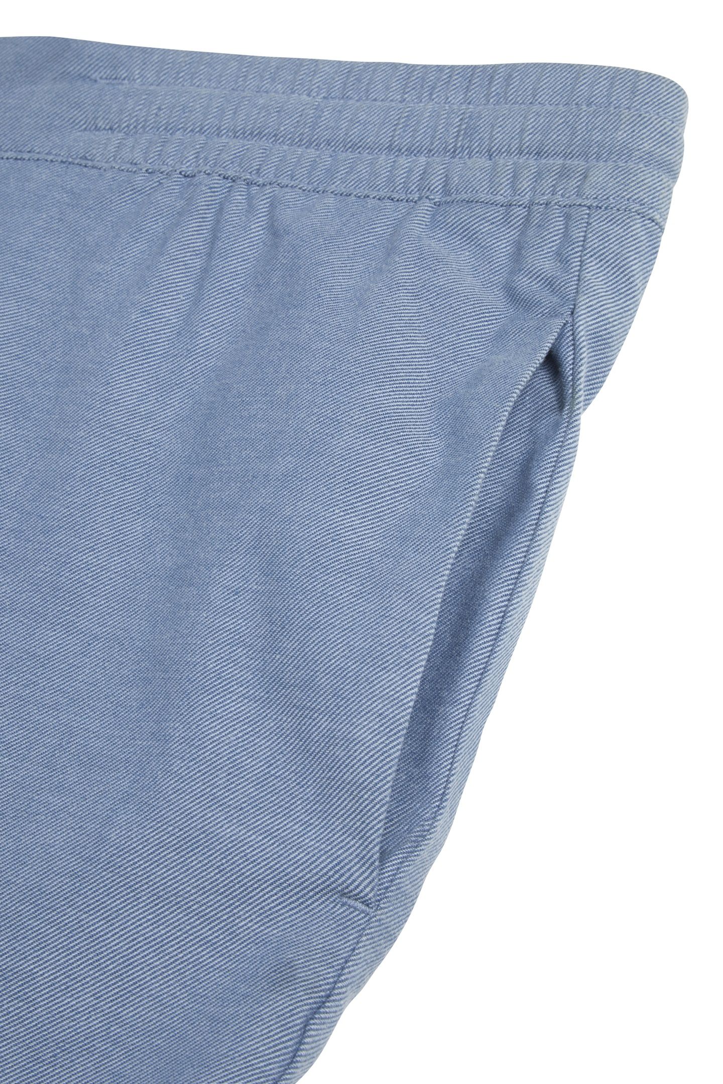 ELASTIC SHORT DARK DENIM 3
