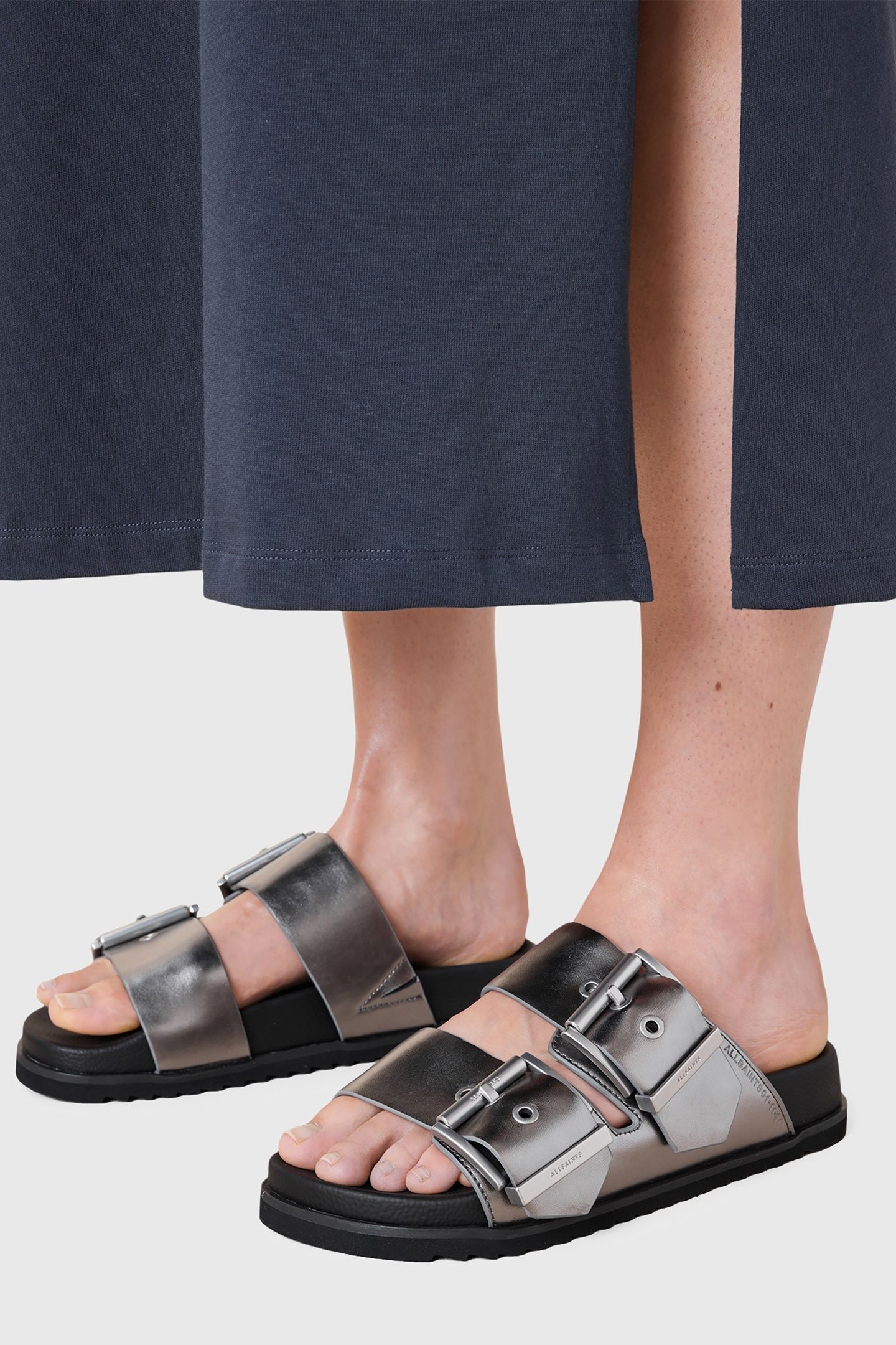 SIAN SANDAL GUNMETAL GREY 6