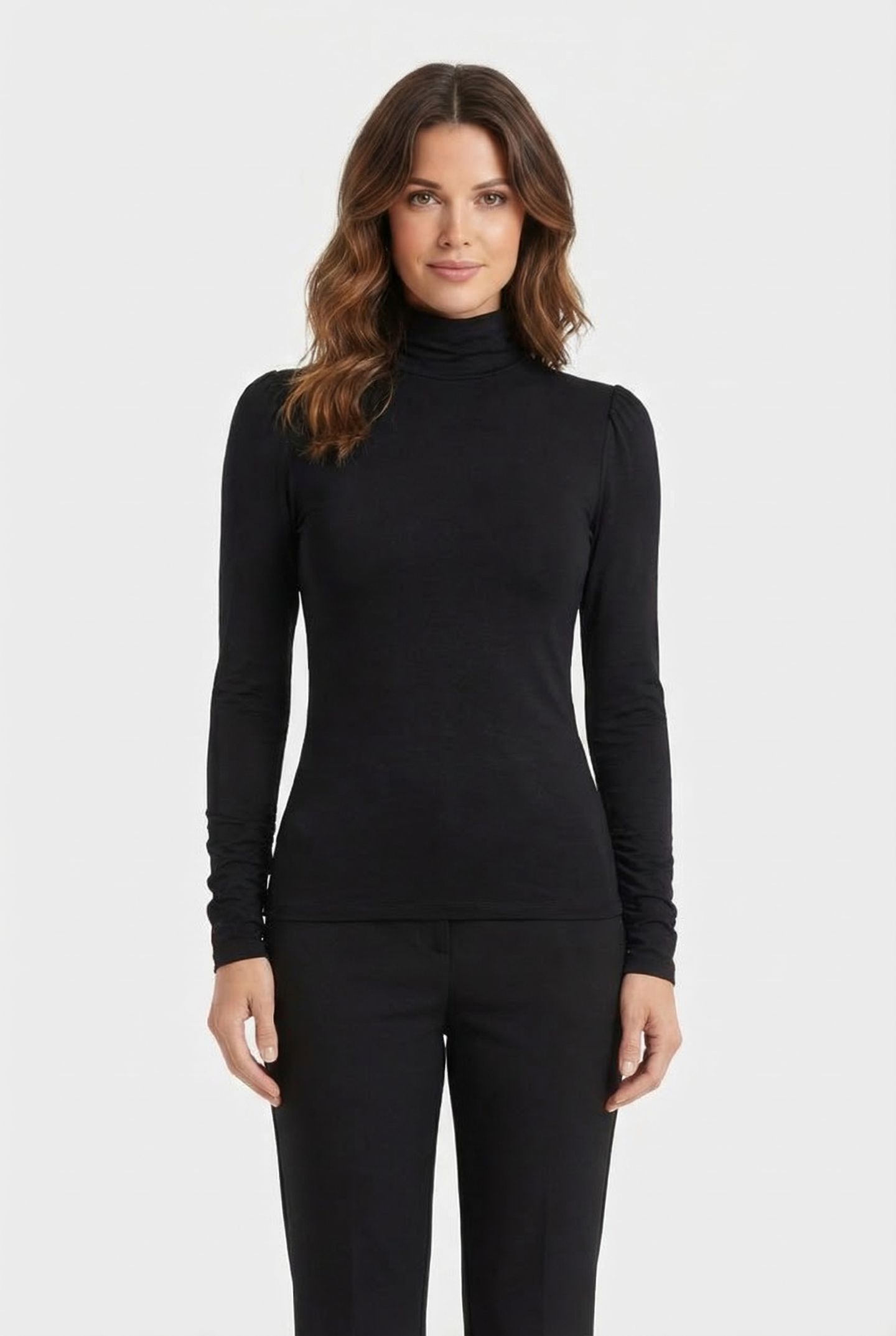 HERLEV T-SHIRT DEEP BLACK 1
