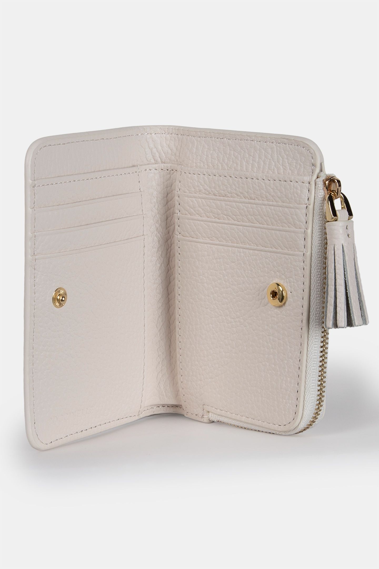 LEATHER PURSE IN WHITE 3