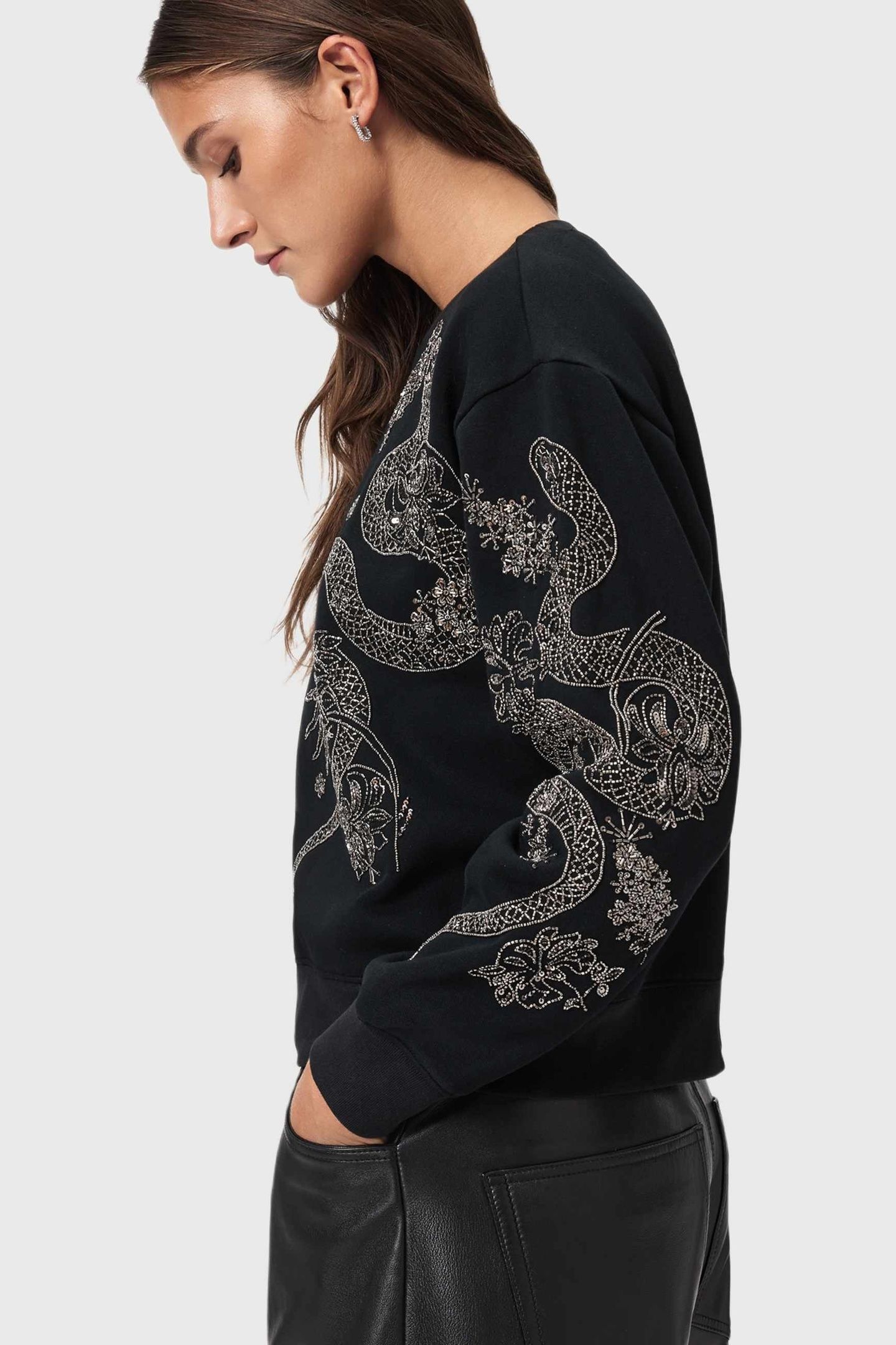 CECILE PIPPA SWEAT BLACK 4
