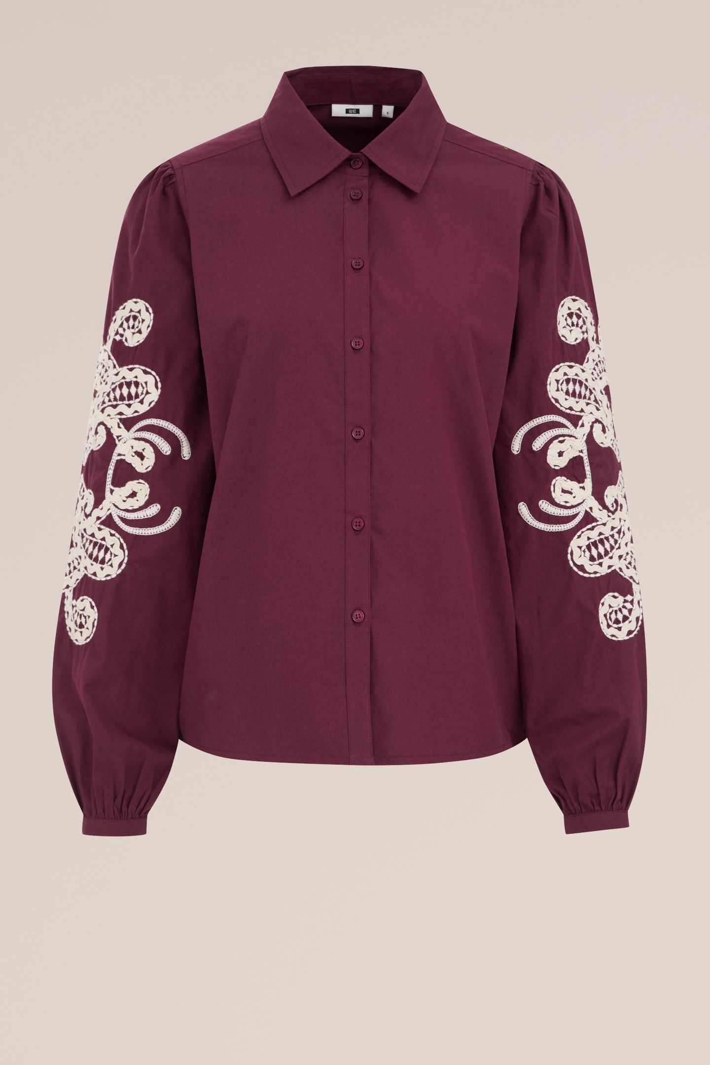 BLOUSE BURGUNDY RED 4