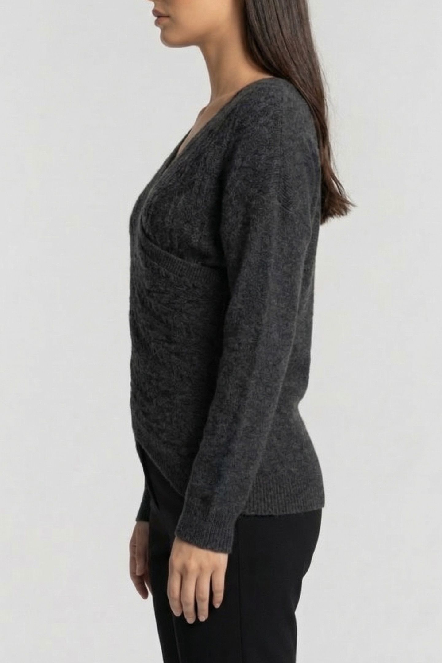 MARCIANO BY GUESS LAVANDA LS CROSSED CABLES TOP DOWNEY HEATH 3