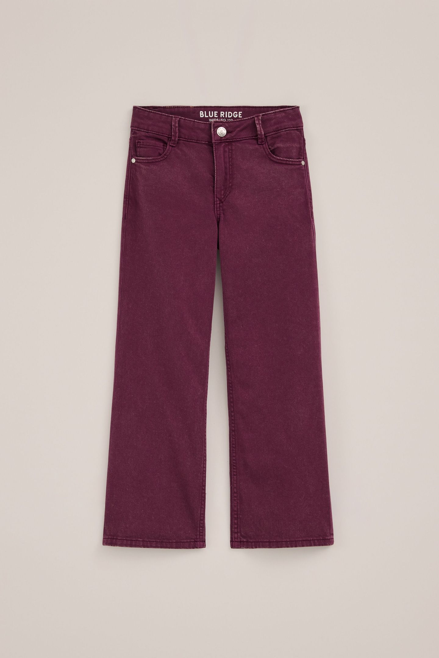 5-POCKET HIGH RISE AUBERGINE 3
