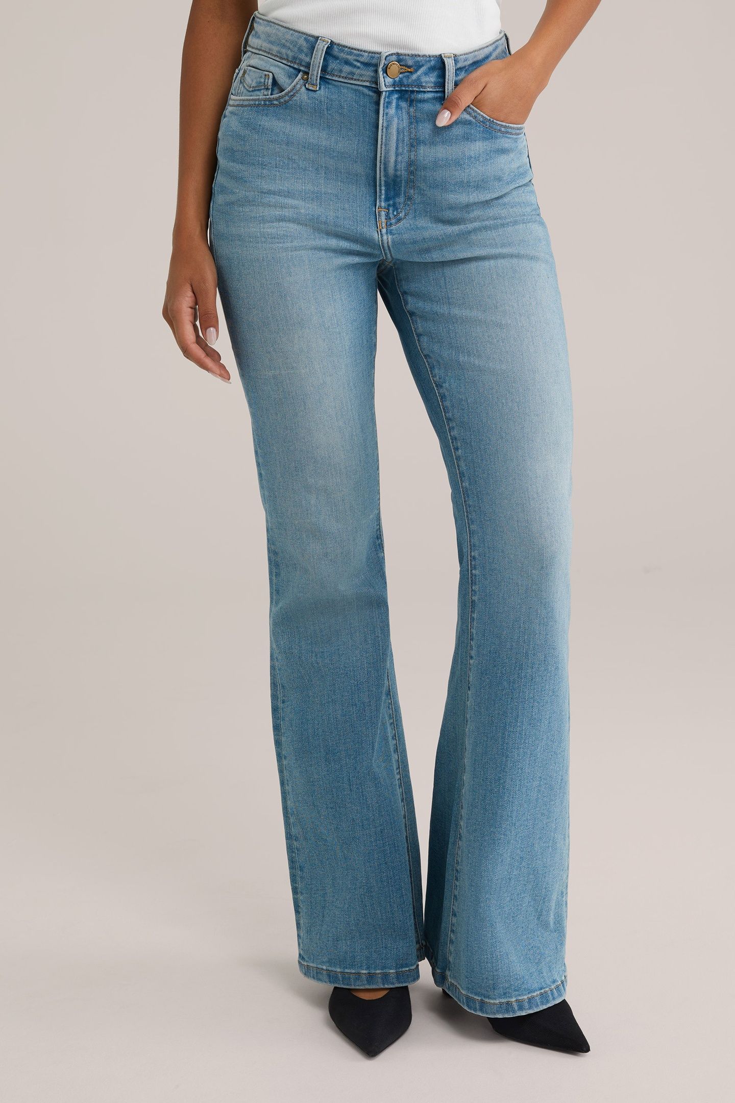 5-POCKET HIGH RISE BLUE 1