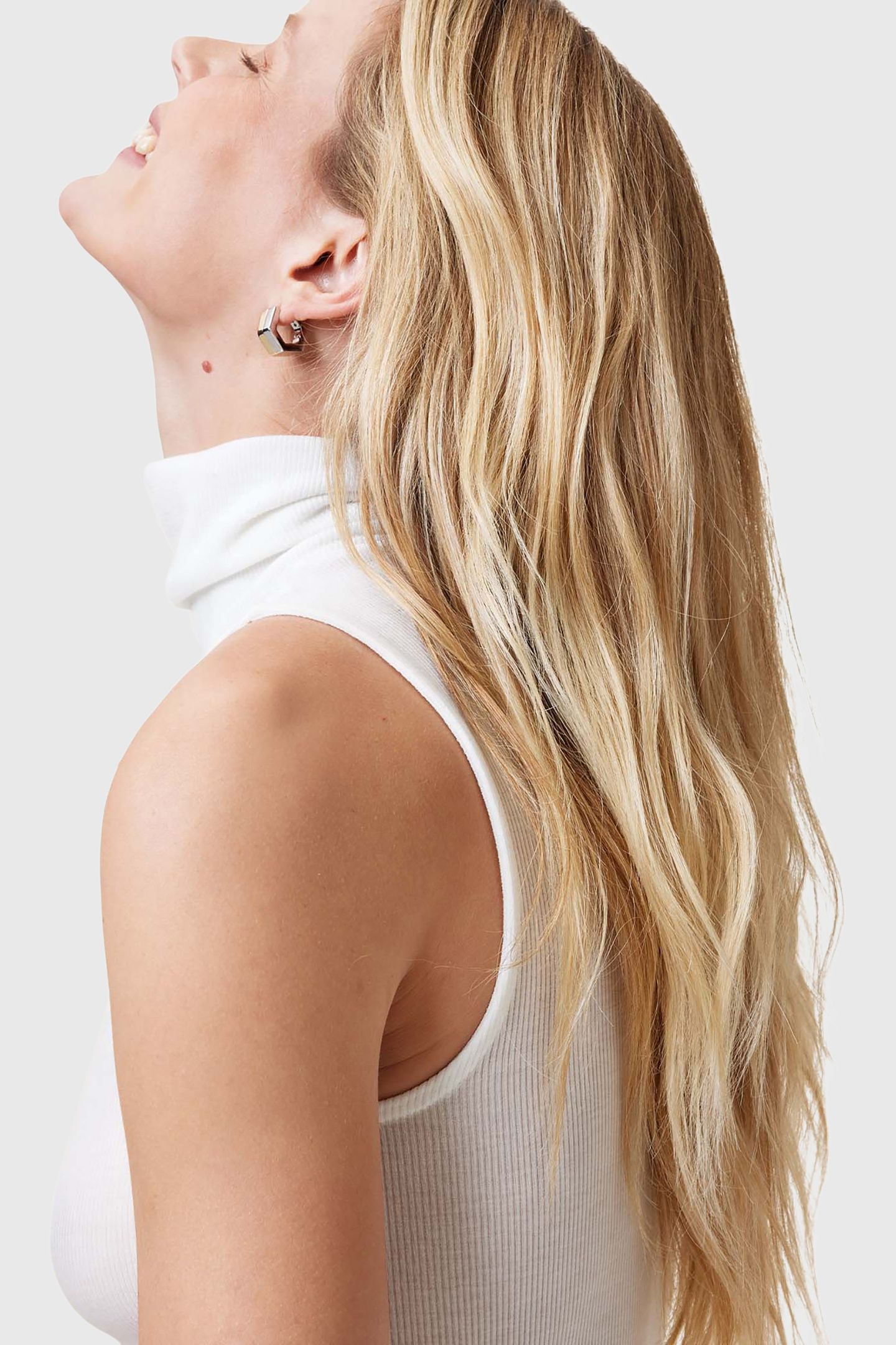 BEC ROLL NECK TANK OPTIC WHITE 7