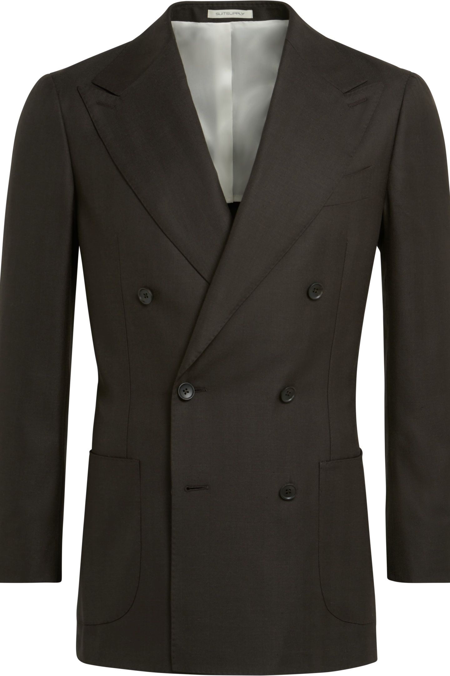 SUIT-D.BROWN-HERRINGBONE DARK BROWN 7