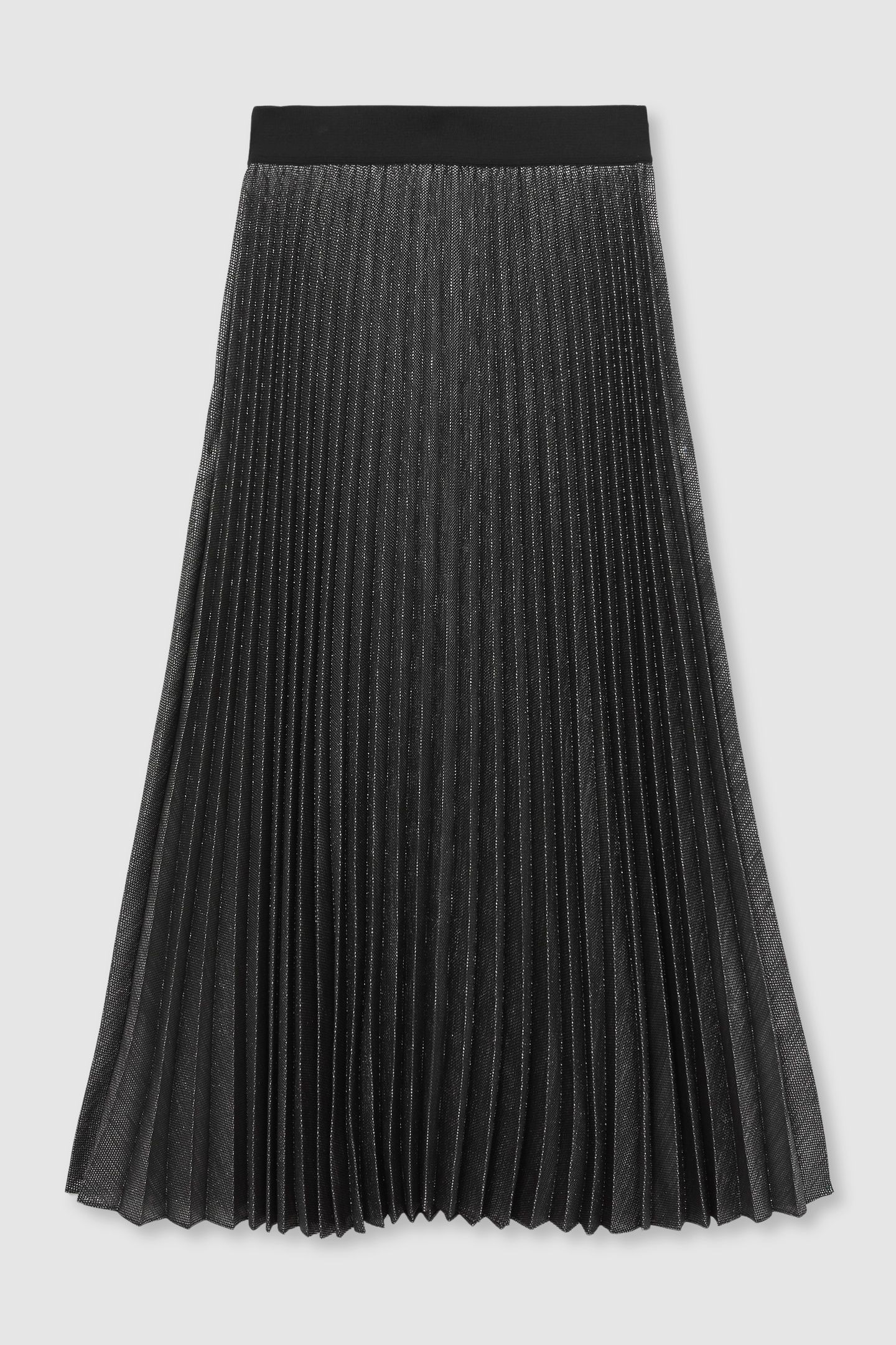 OCCASION PLEAT SKIRT CHARCOAL GREY 6