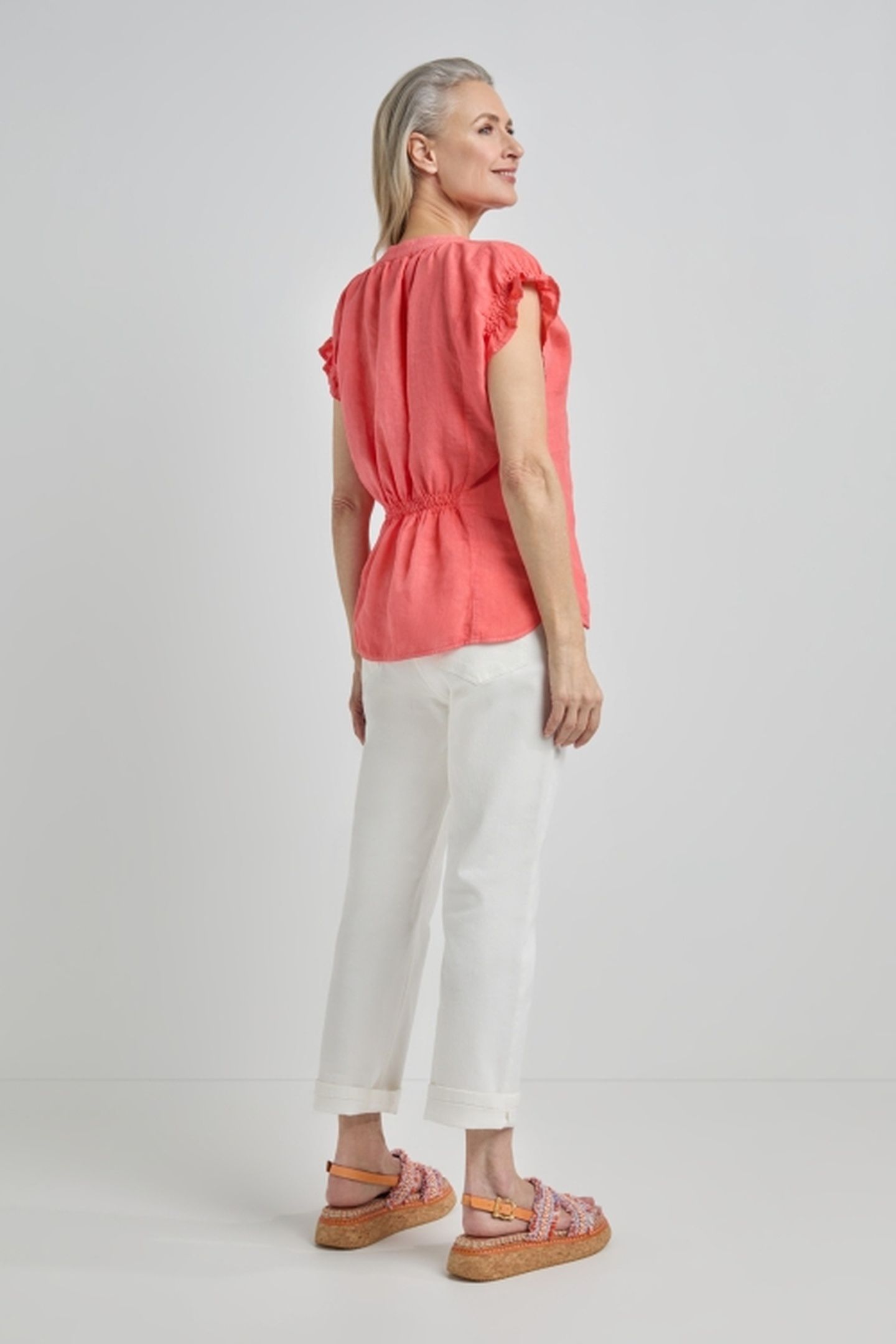JULIUS BLOUSE CORAL 4