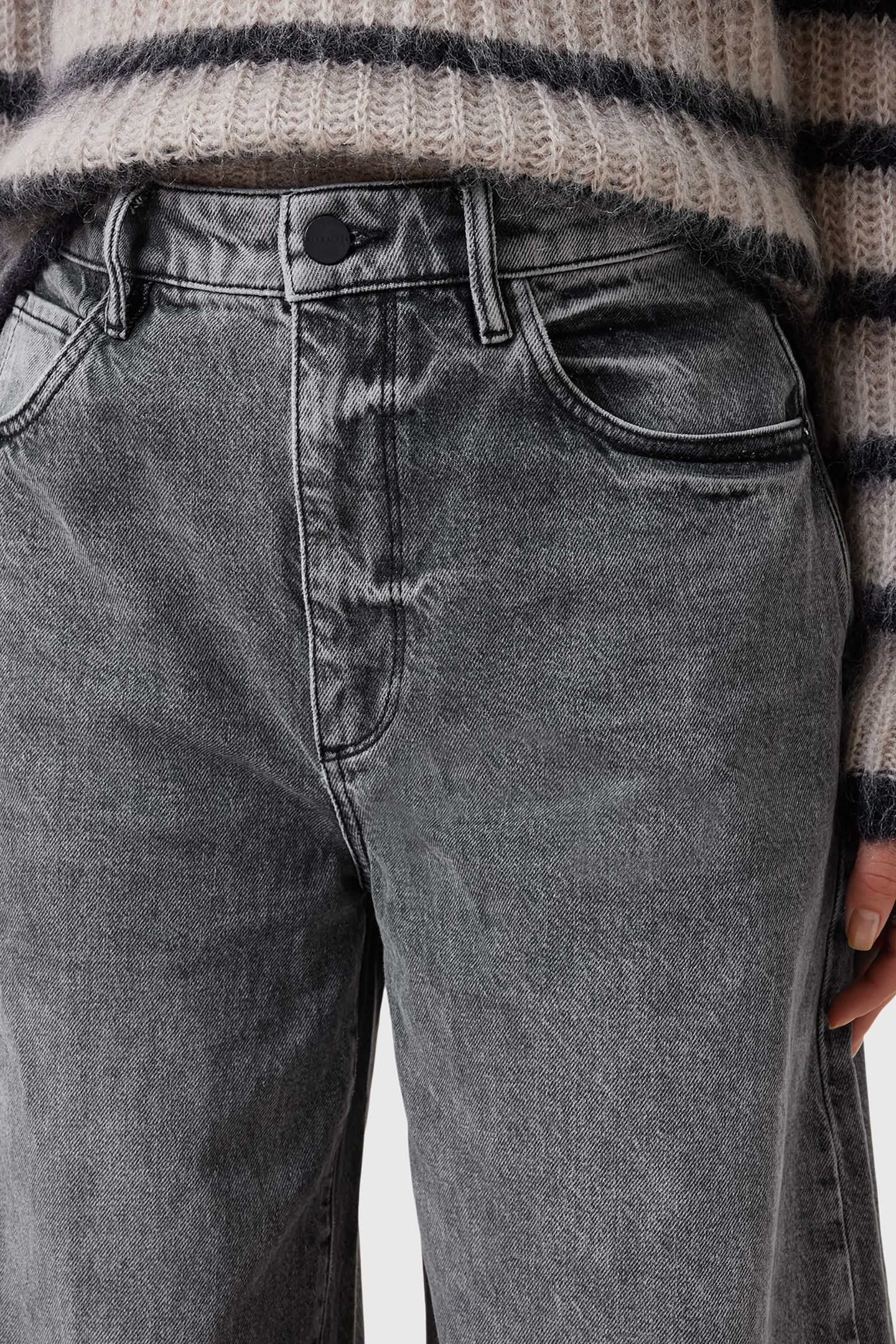 JETT BARREL JEAN WASHED GREY 9