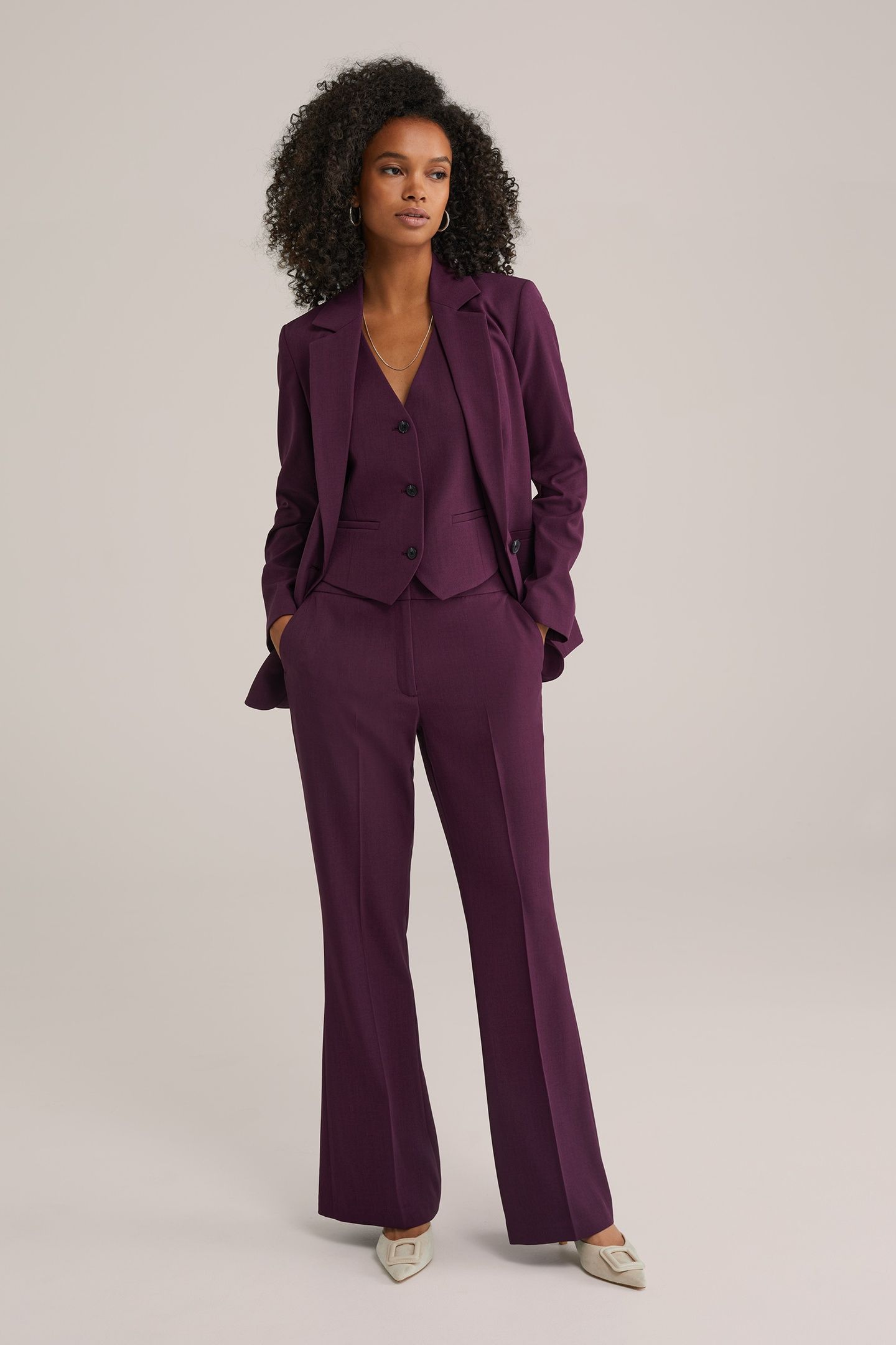 TROUSER AUBERGINE 3