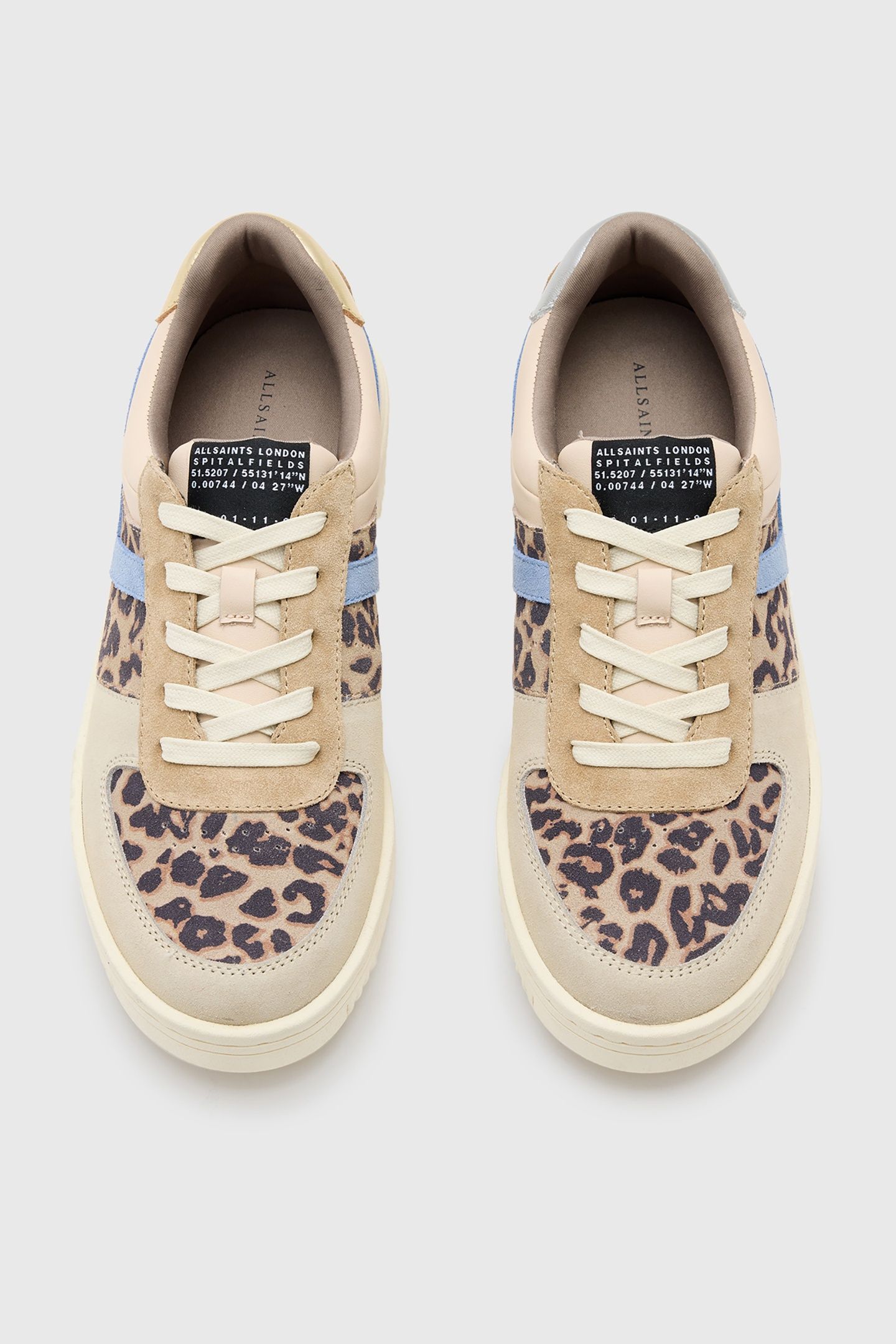 VIX MULTI SNEAKER SAND BROWN/BLUE 4