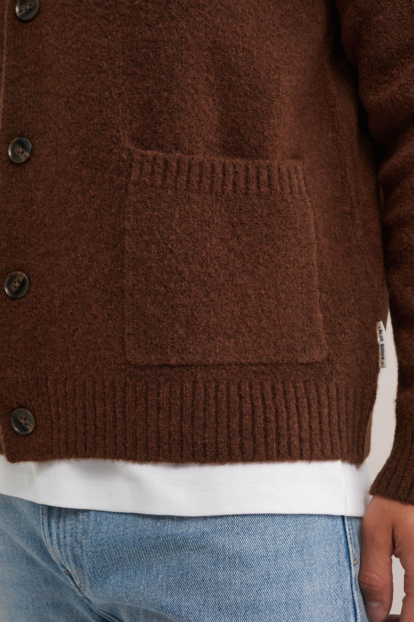 CARDIGAN SAFFRON RED 7