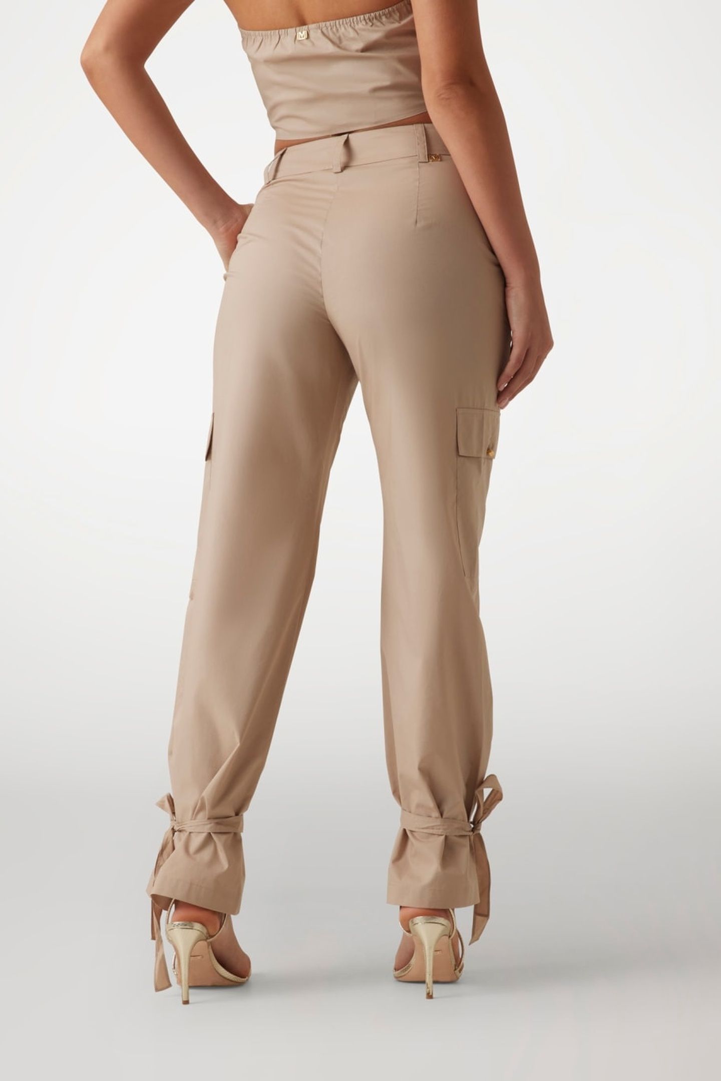 MARCIANO BY GUESS PAT CARGO PANT NATURAL ALMOND 3