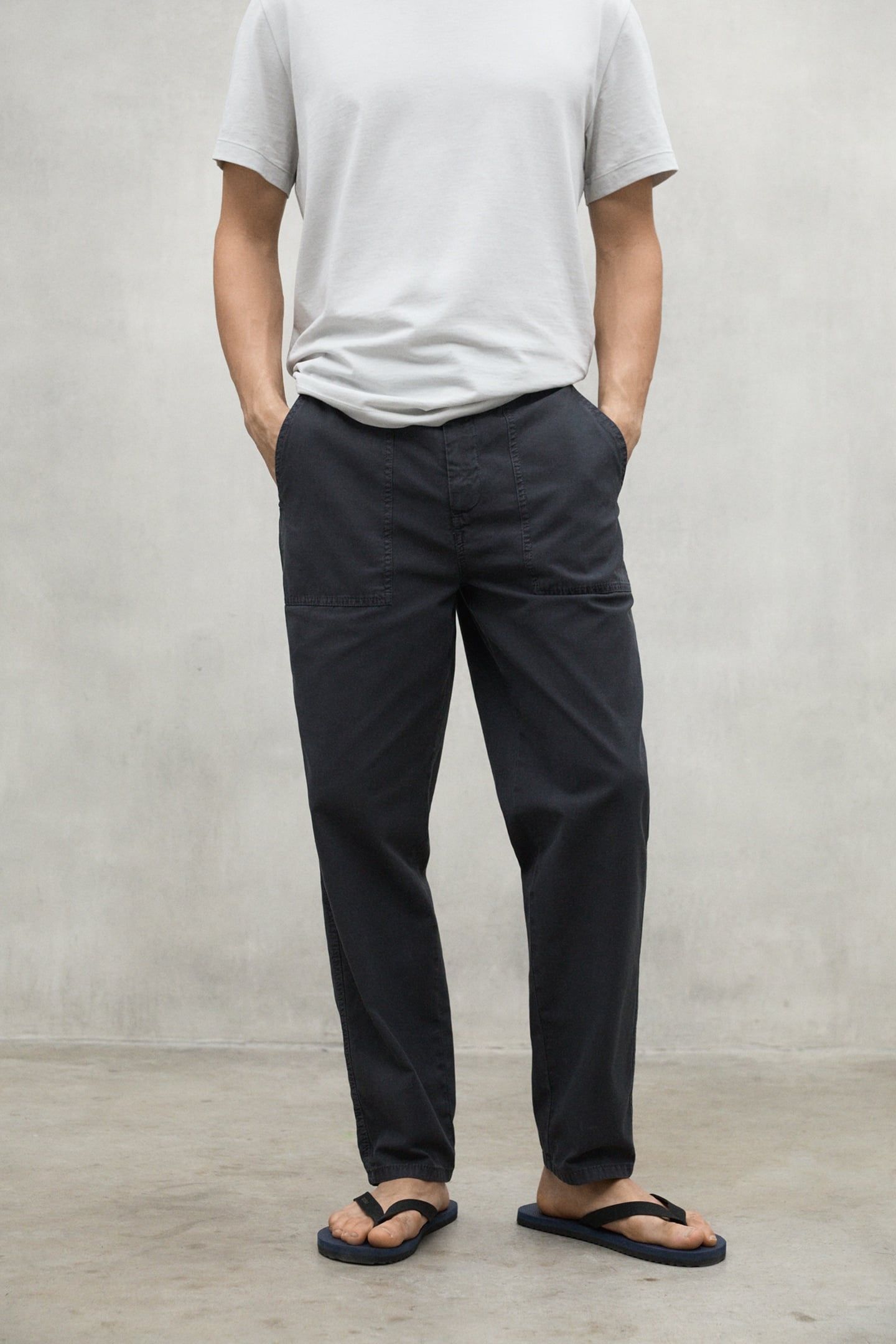 NALONALF PANTS ASPHALT 1