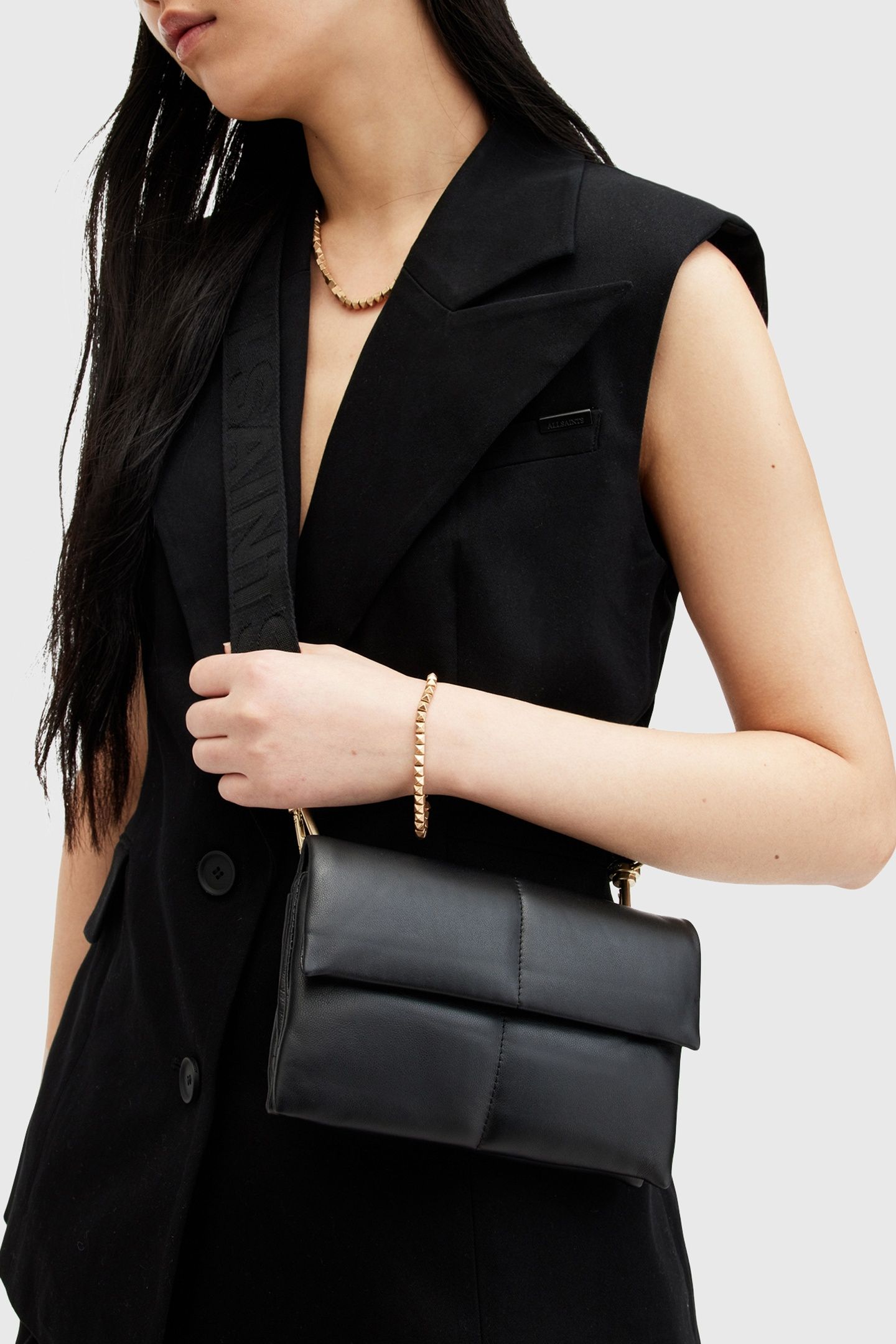 EZRA QUILT CROSSBODY BLACK 3